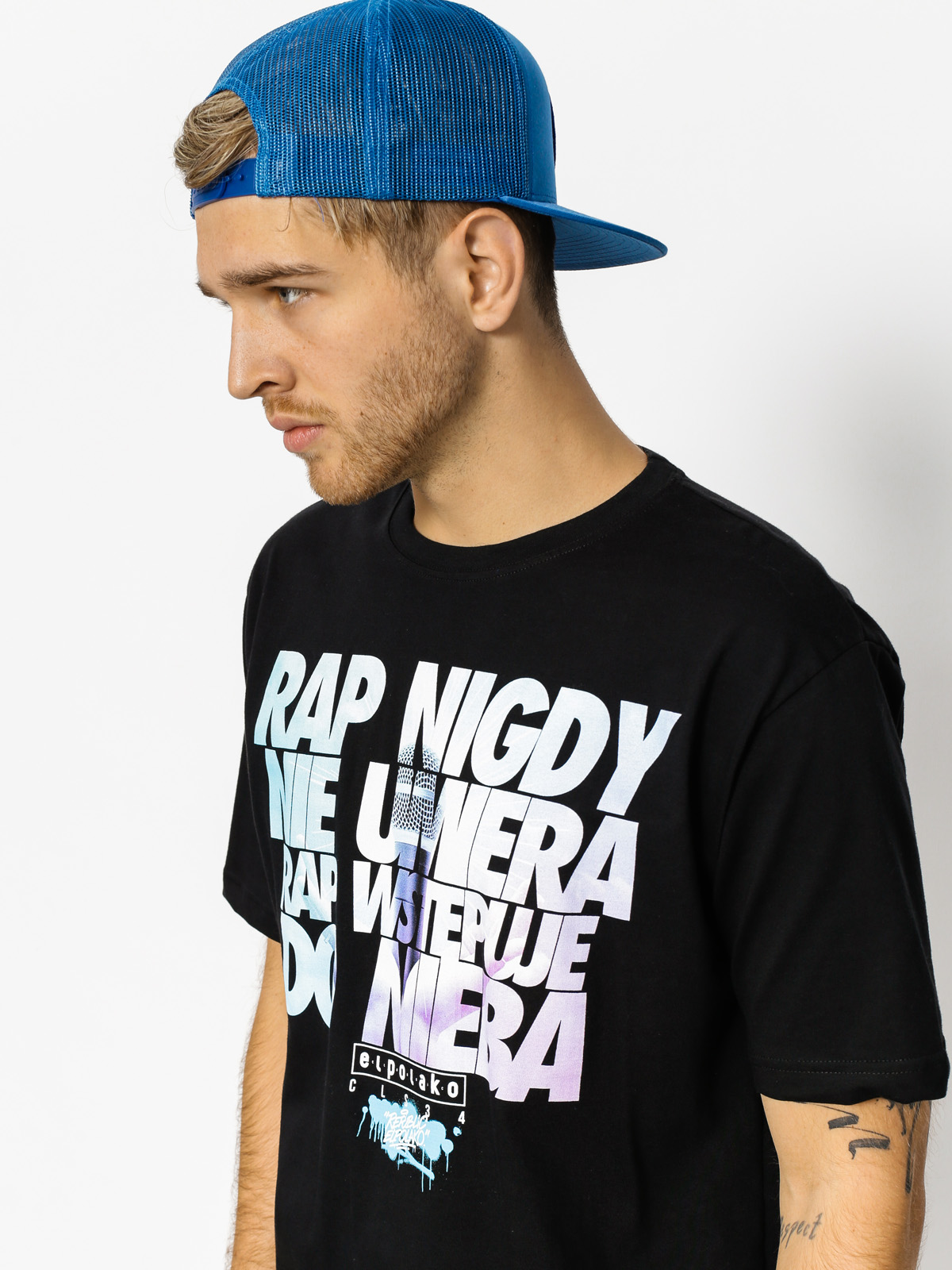 T-shirt El Polako Rap Nie Umiera (black)
