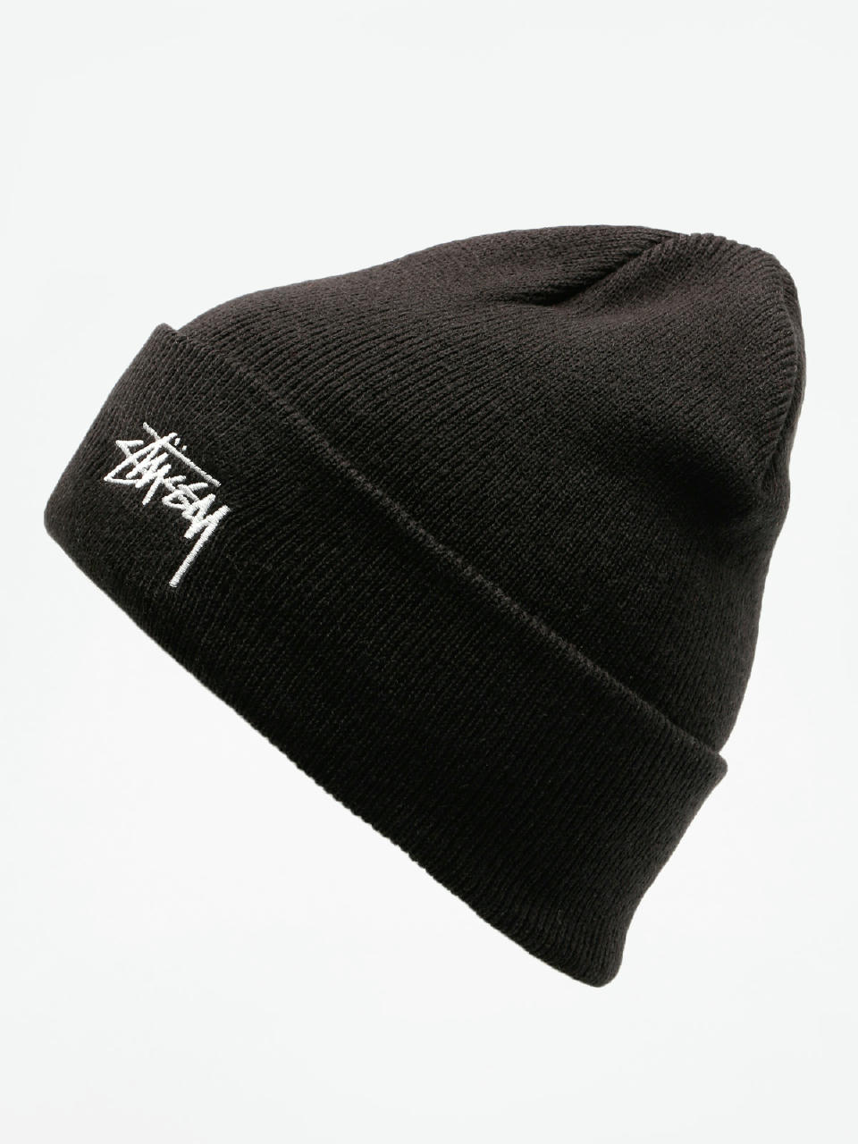 Czapka zimowa Stussy Stock Cuff Beanie (black)