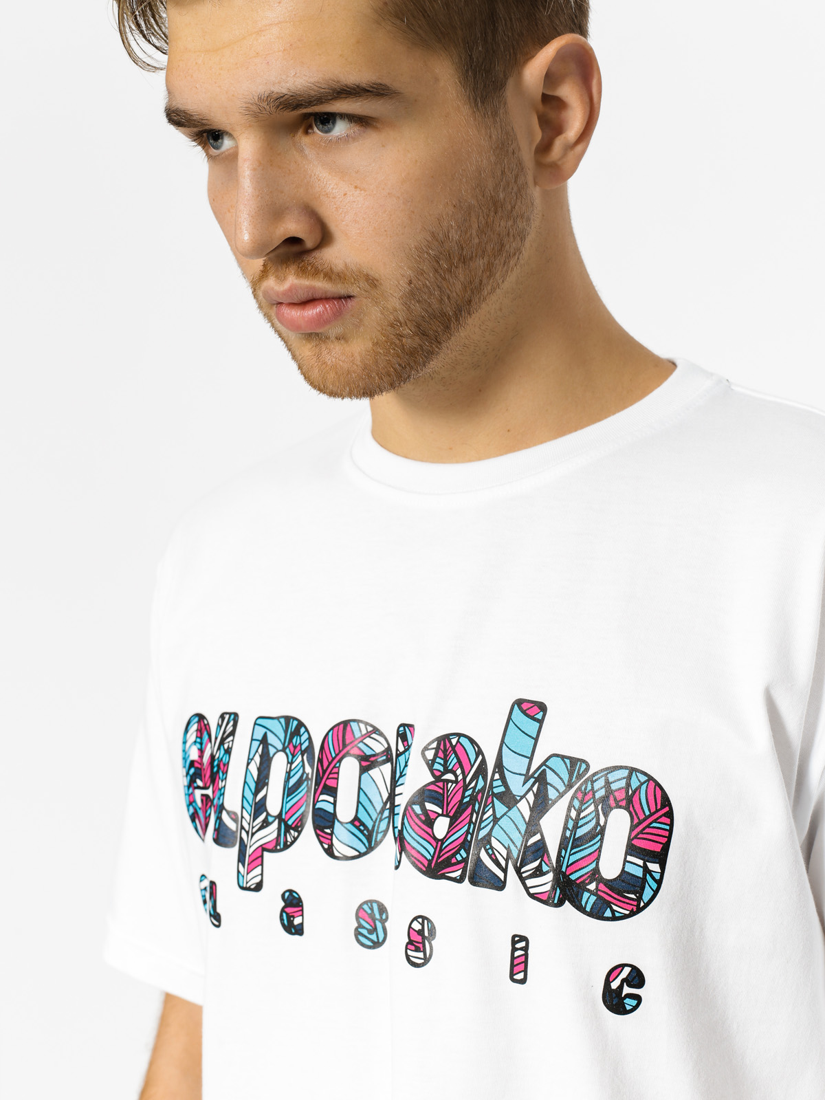 T-shirt El Polako El Polako Colors (white)
