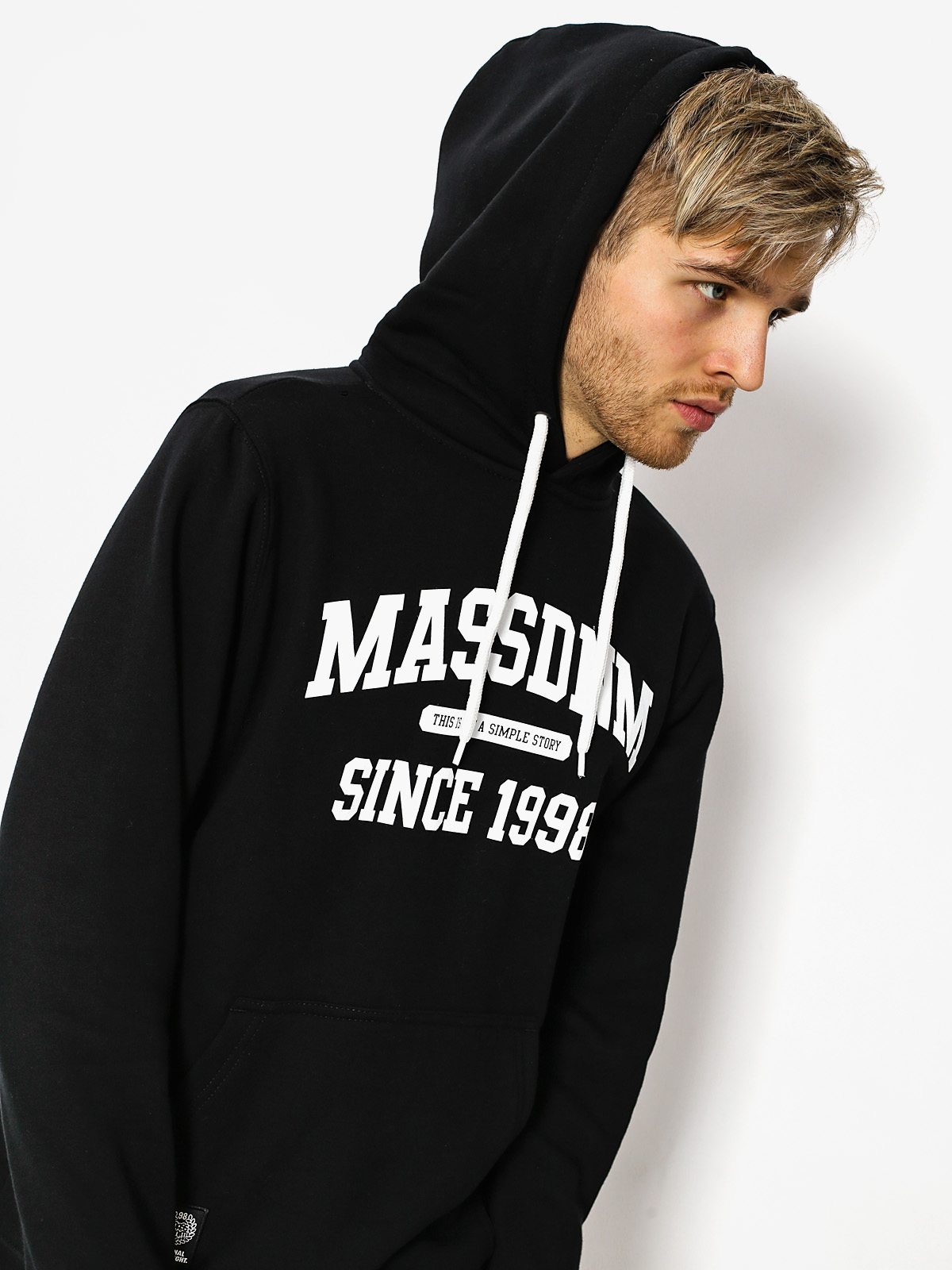 Bluza z kapturem MassDnm Campus HD (black)
