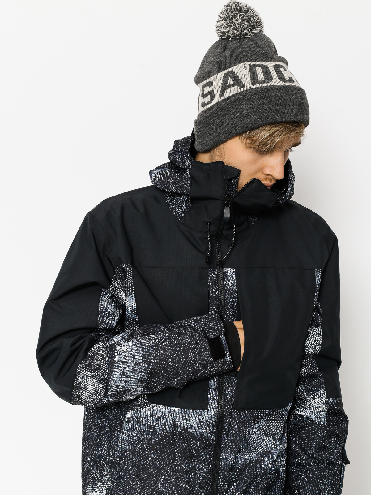 Męska Kurtka snowboardowa Quiksilver Tr Ambition (marine iguana bw)