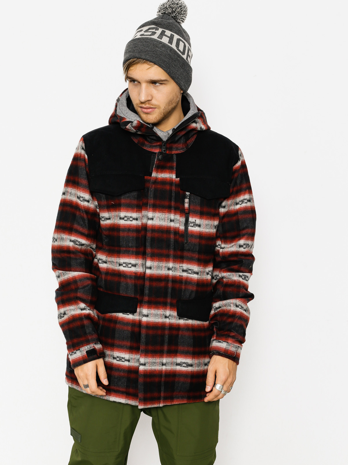 Męska Kurtka snowboardowa Burton Covert (fired brick azrek)