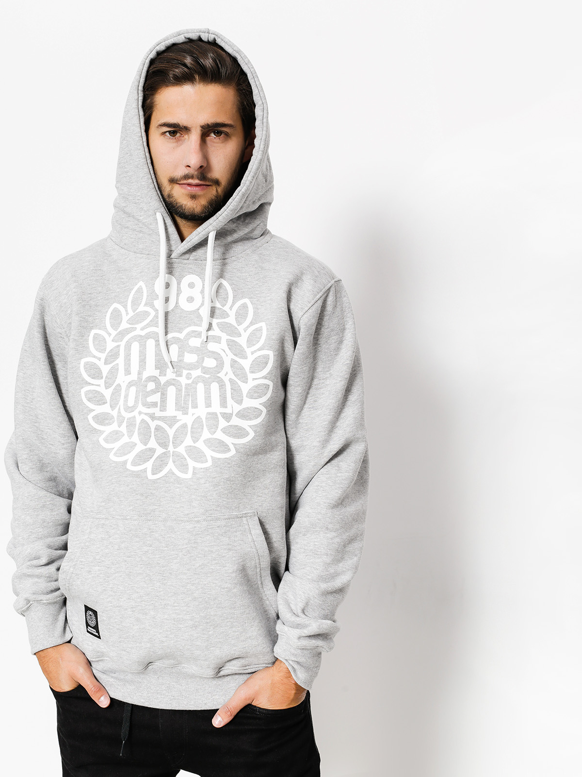 Bluza z kapturem MassDnm Base HD (light heather grey)