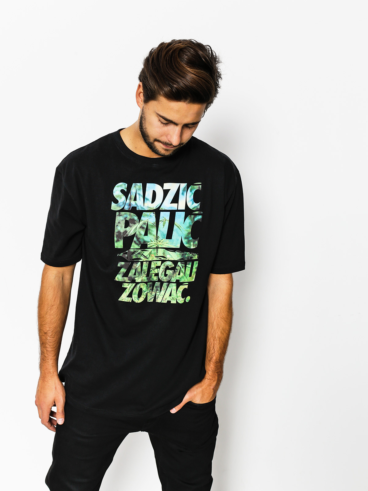 T-shirt El Polako Sadzić (black)