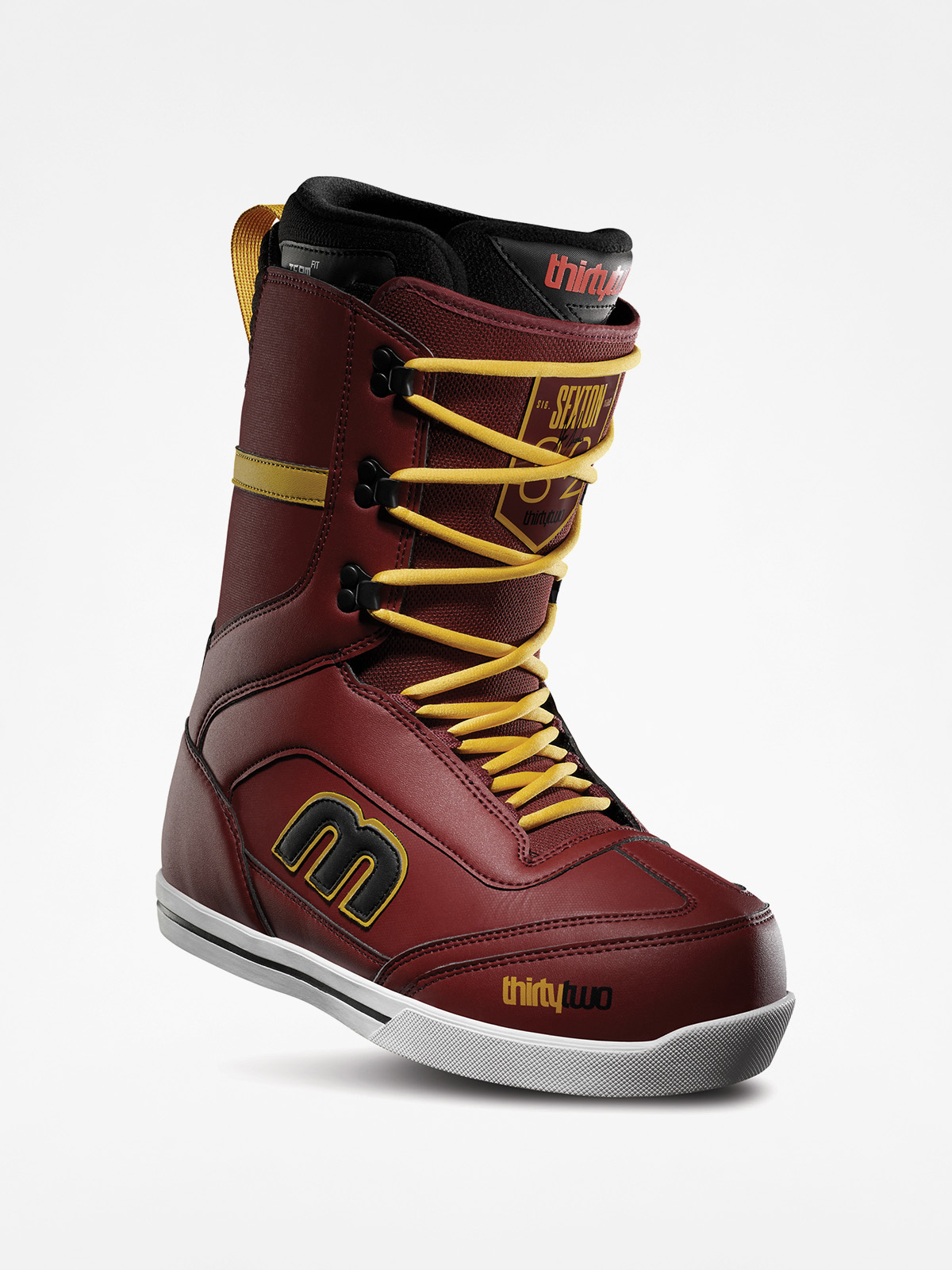 Męskie Buty snowboardowe ThirtyTwo Lo Cut Sexton (burgundy)