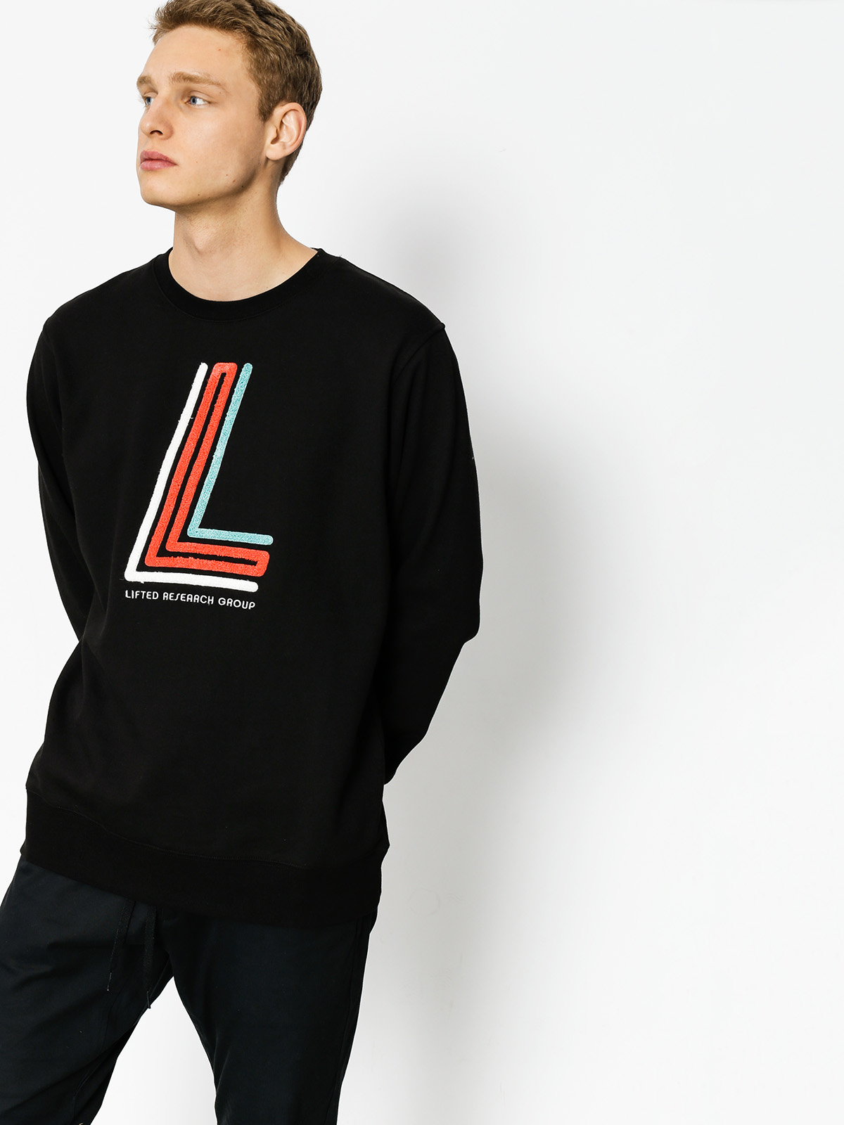 Bluza LRG Lrgroup Crew (black)