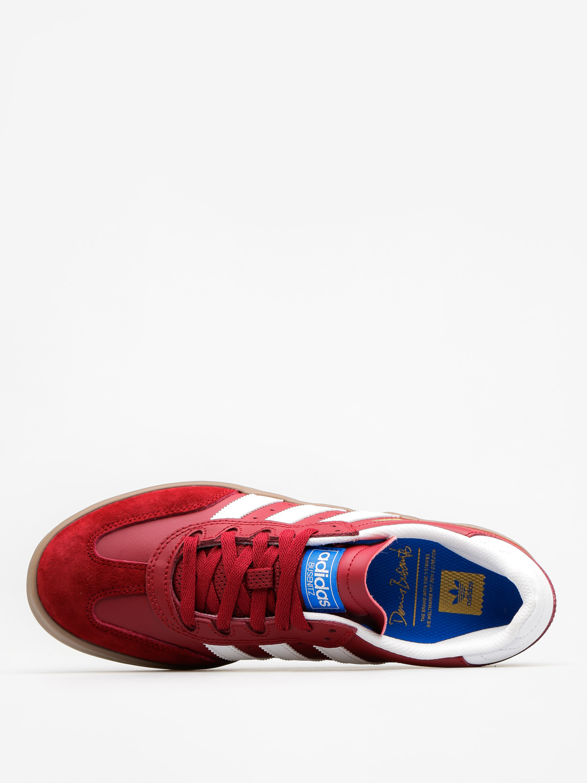 Buty adidas Busenitz Vulc Samba Edidtion bordowy (cburgu/ftwwht
