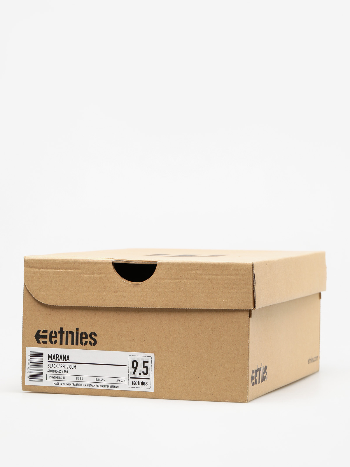 Buty Etnies Marana (black/red/gum)