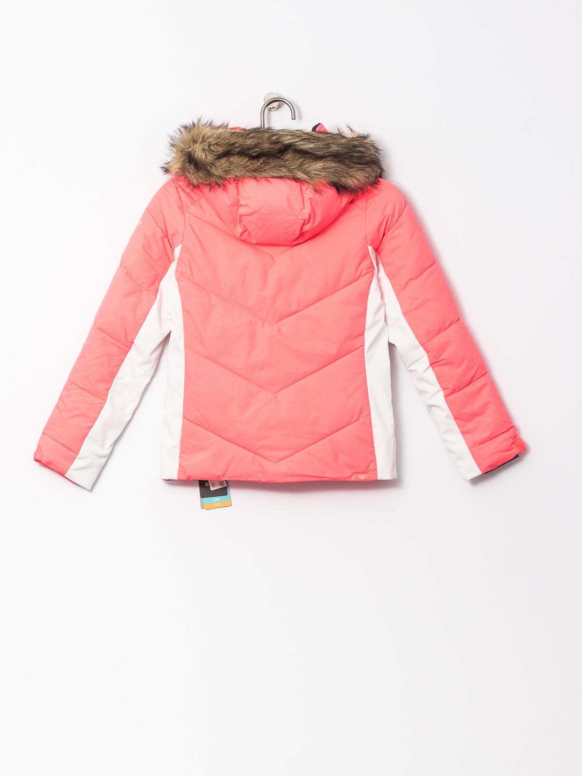 Kurtka snowboardowa Roxy Snowstorm (neon grapefriut)