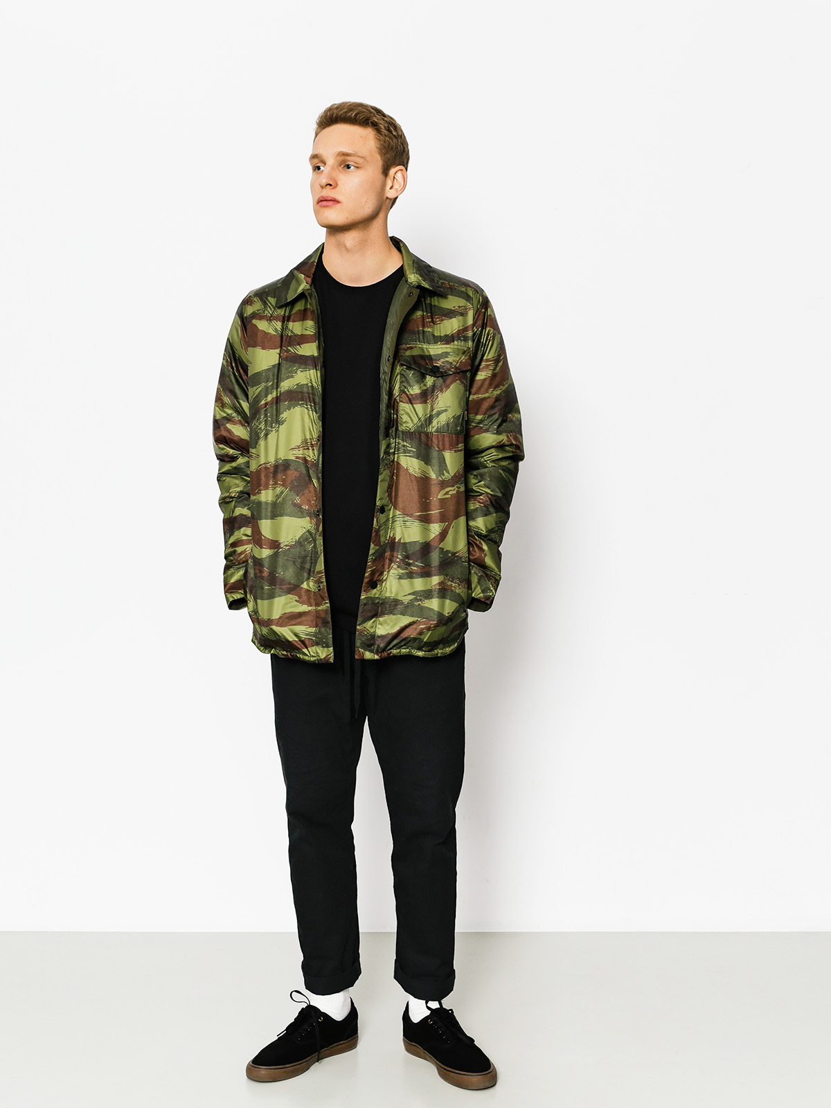 Kurtka Burton Wayland Dwn Shirt (brush camo)