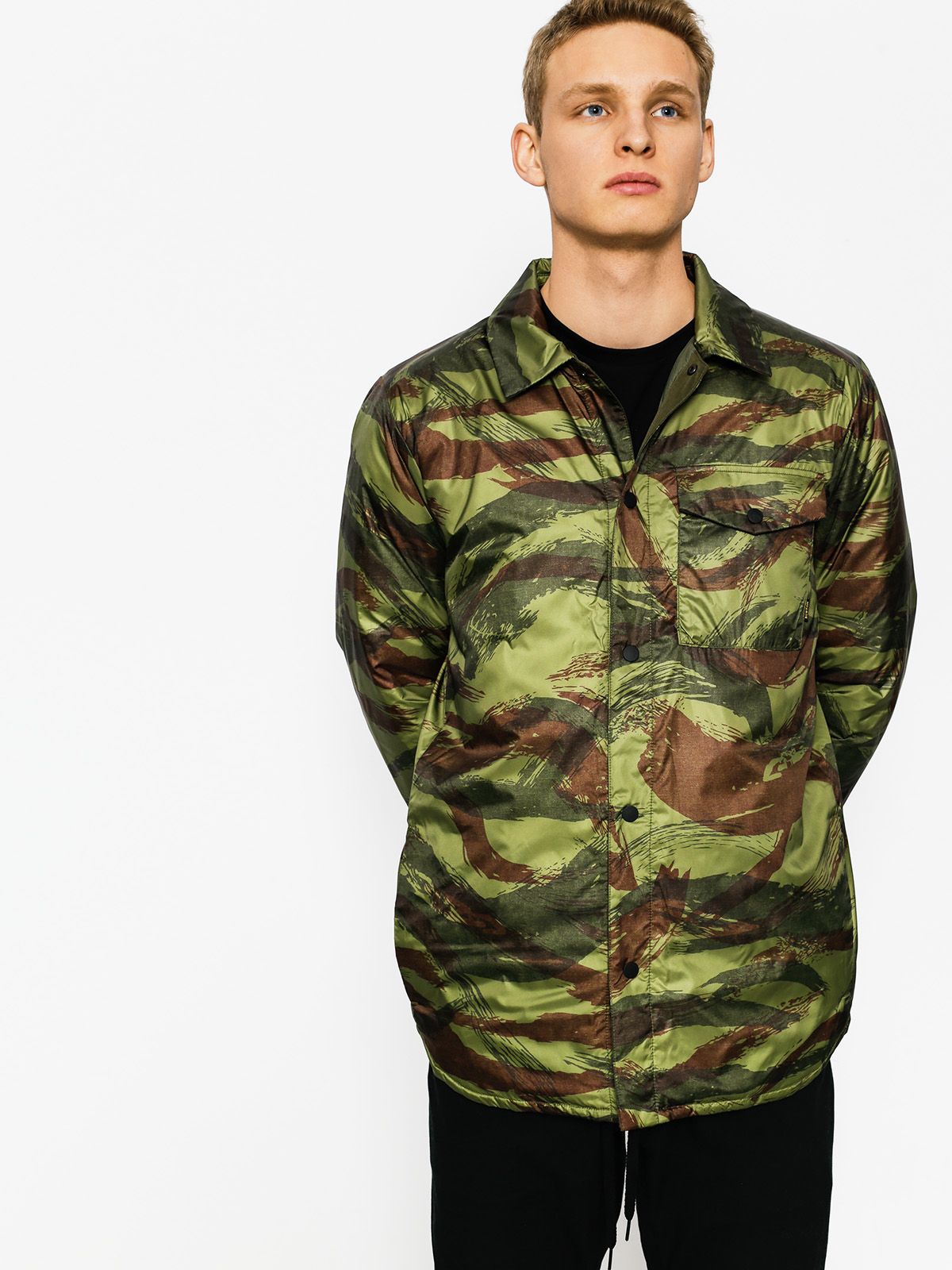 Kurtka Burton Wayland Dwn Shirt (brush camo)