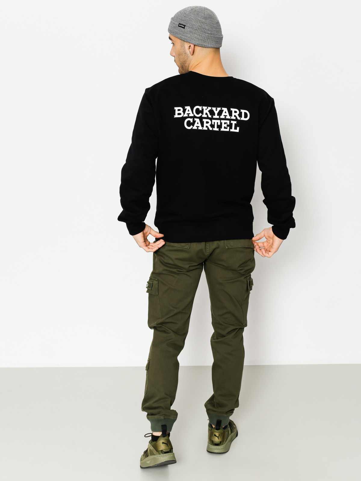 Bluza Backyard Cartel Back Label (black)