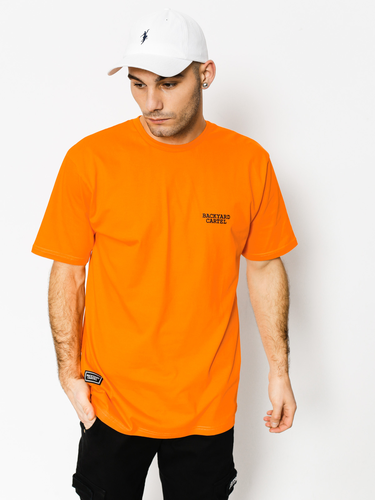 T-shirt Backyard Cartel Back Label (claret)