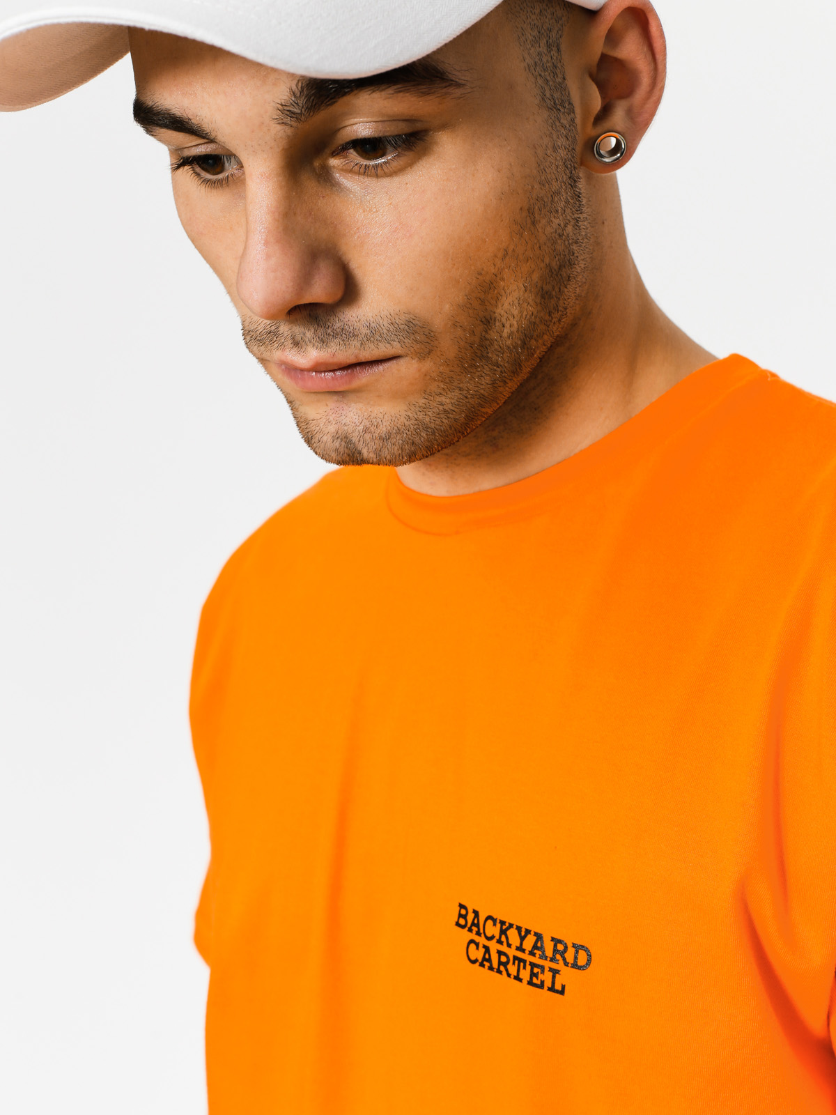 T-shirt Backyard Cartel Back Label (claret)