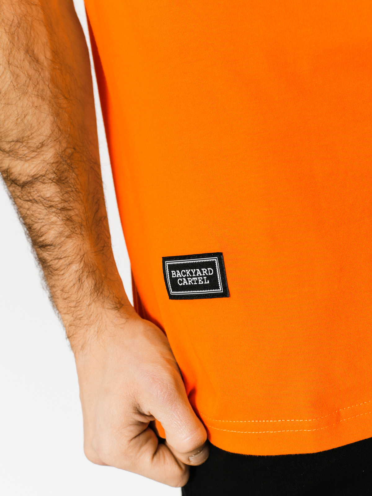 T-shirt Backyard Cartel Back Label (claret)