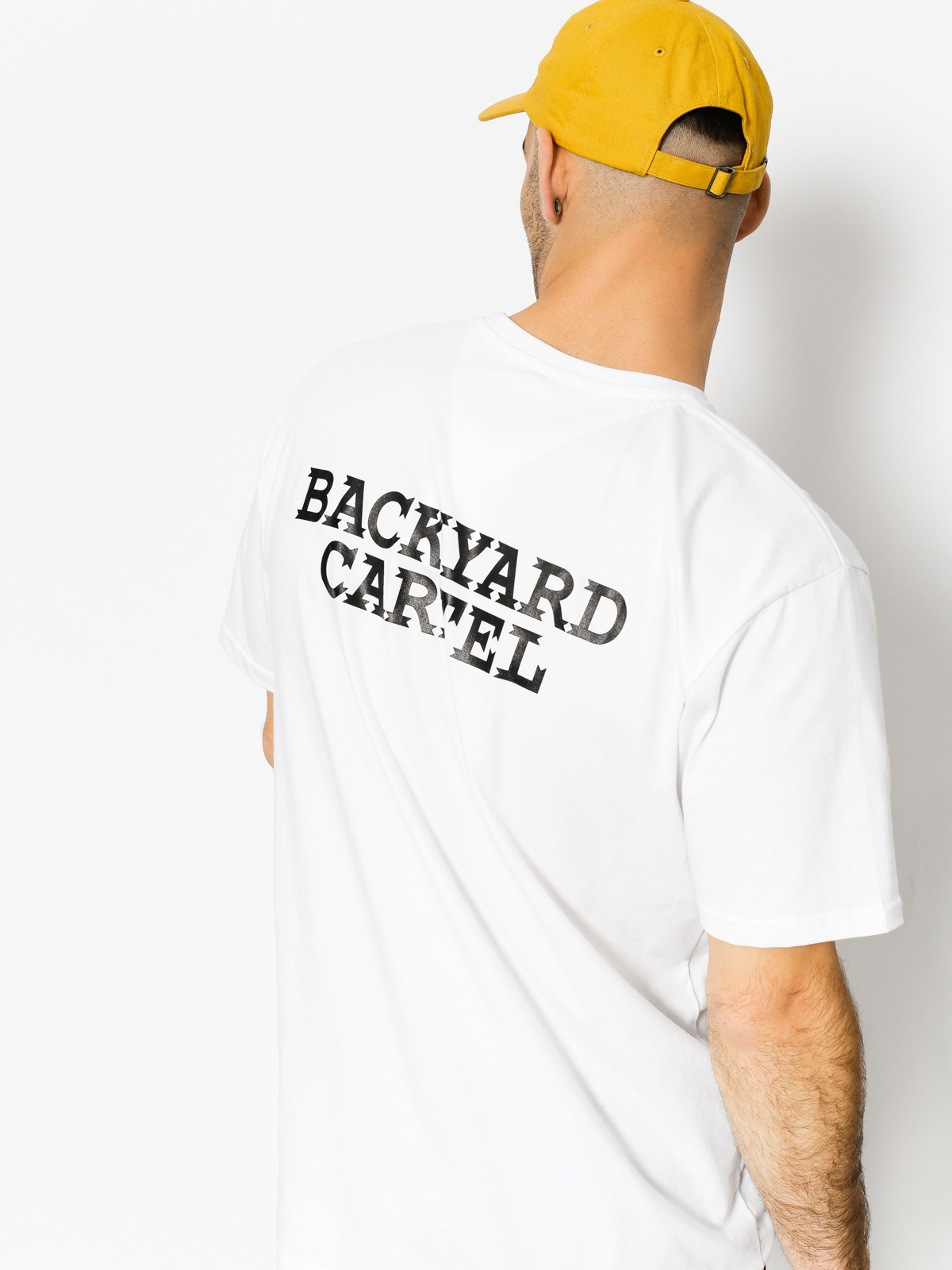 T-shirt Backyard Cartel Back Label (white)