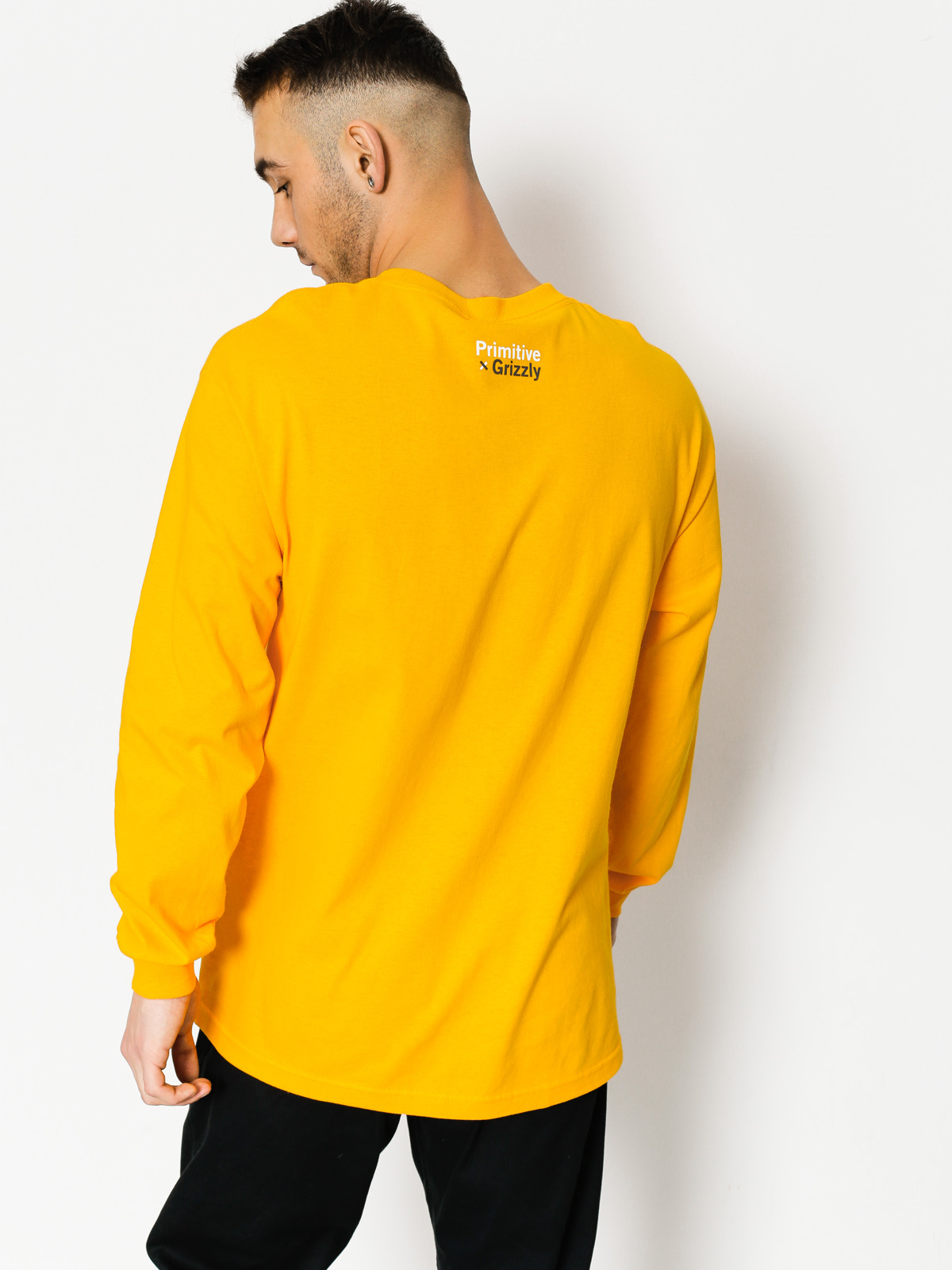 Longsleeve Primitive x Grizzly Griptape Mascot (gold)