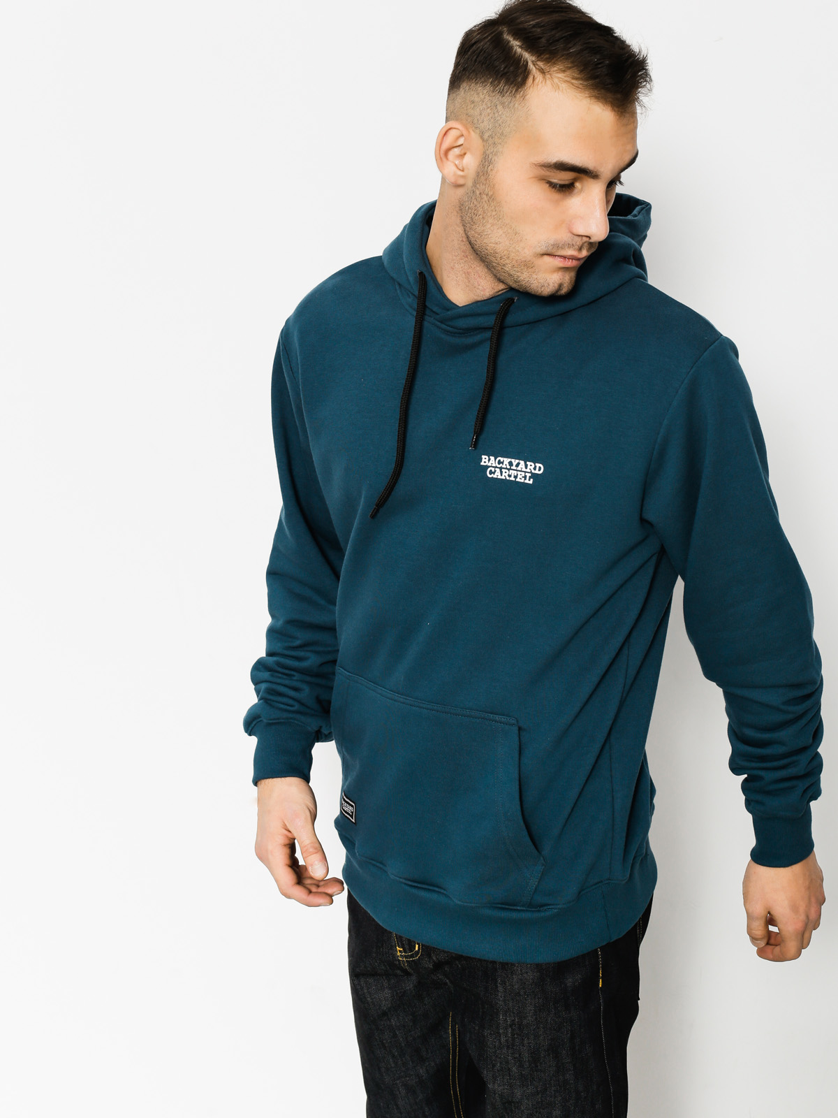 Bluza z kapturem Backyard Cartel Back Label HD (navy)