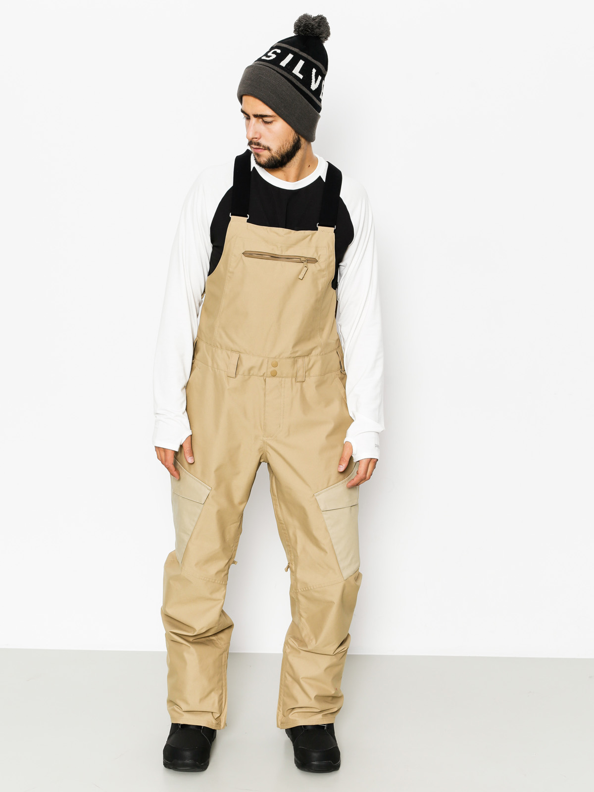 Męskie Spodnie snowboardowe Burton Reserve Bib (kelp/klpwax)