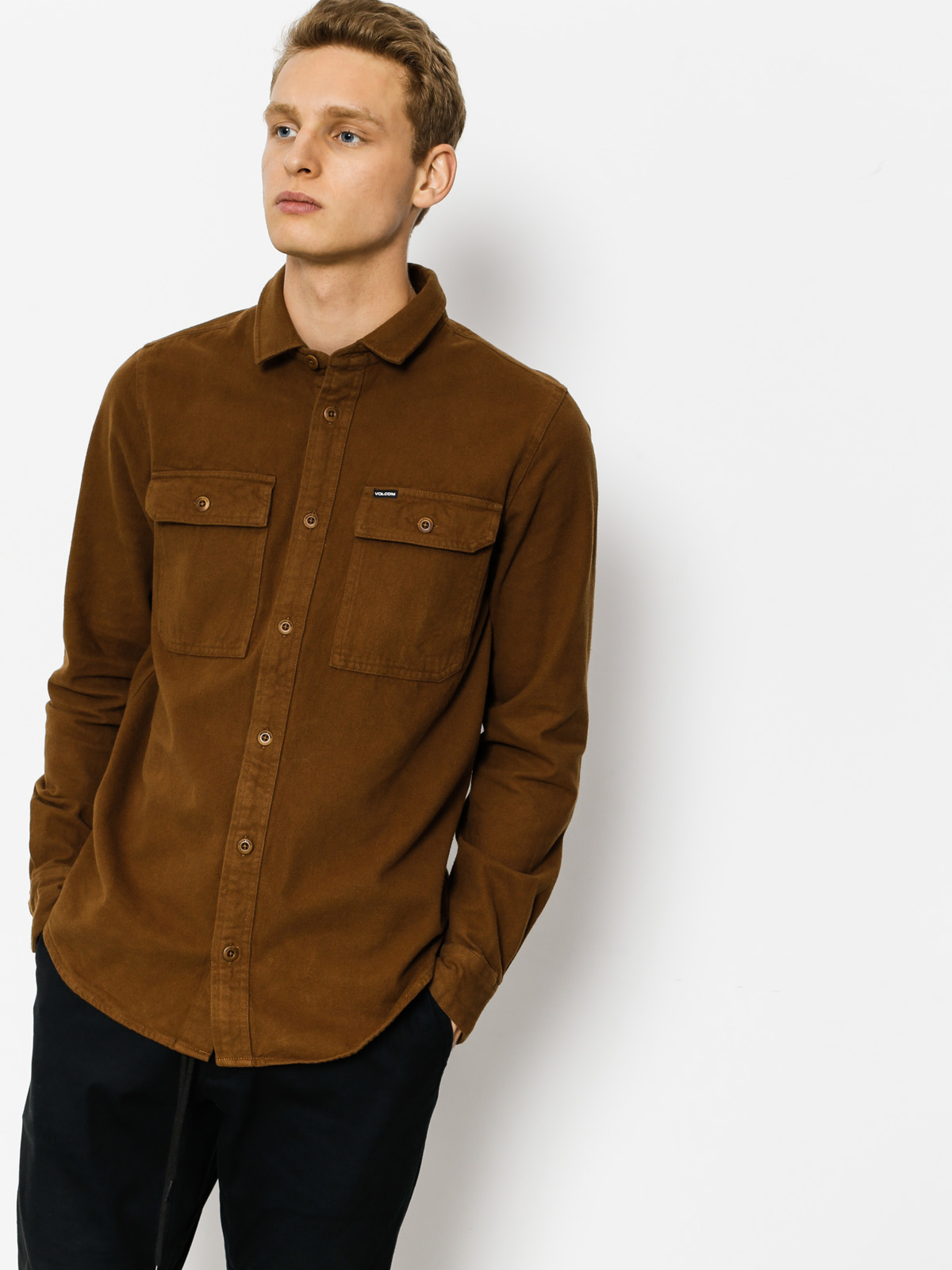 Koszula Volcom Ketil LS (mud)