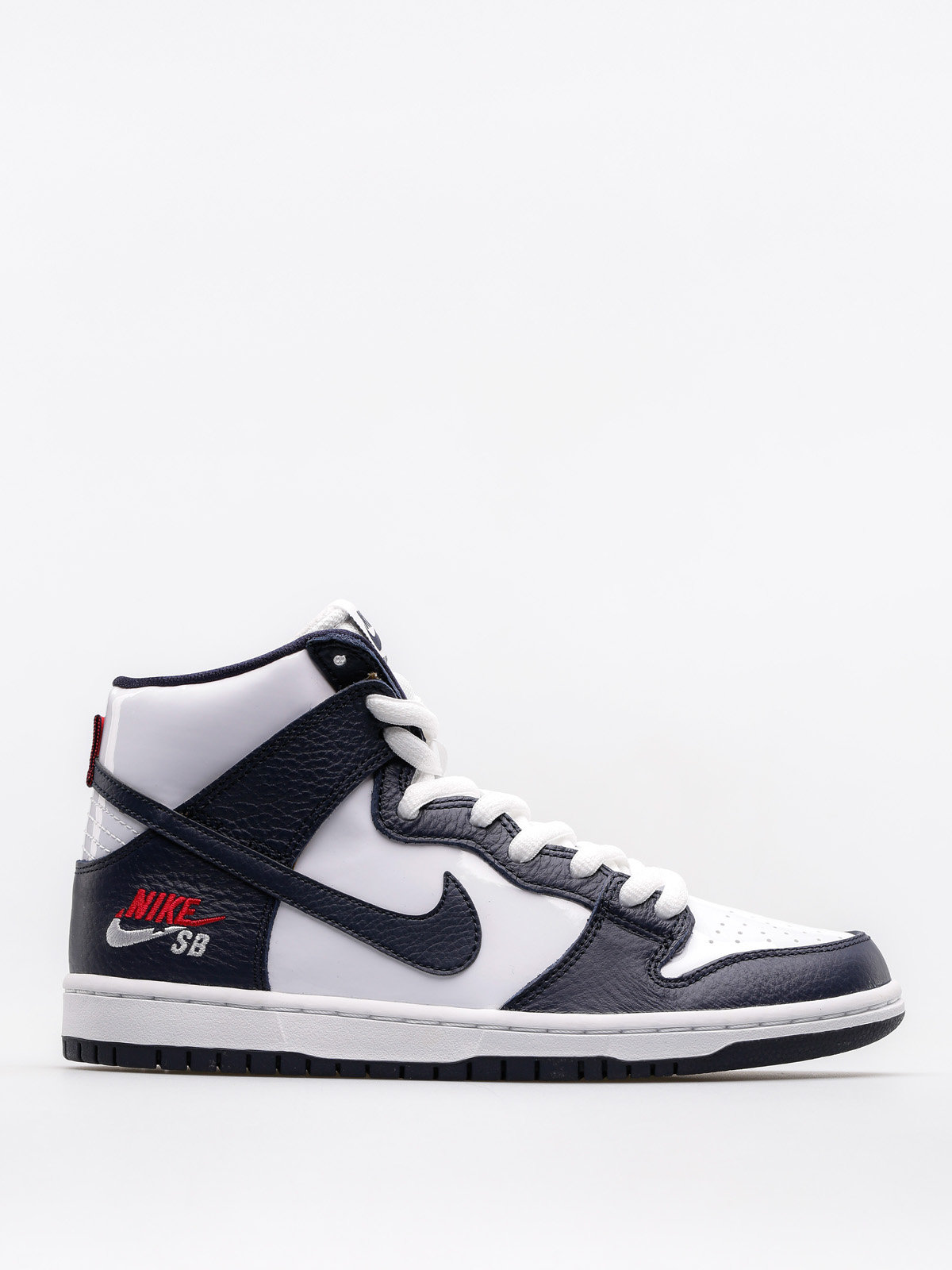 Buty Nike SB Sb Zoom Dunk High Pro (obsidian/obsidian white university red)