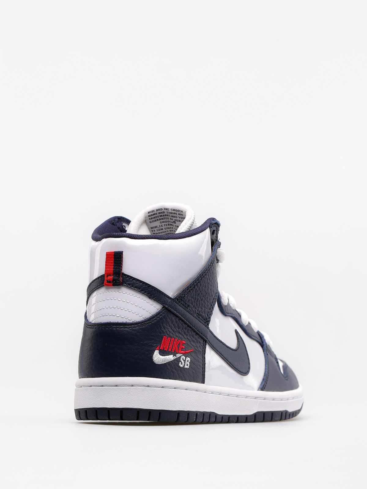 Buty Nike SB Sb Zoom Dunk High Pro (obsidian/obsidian white university red)
