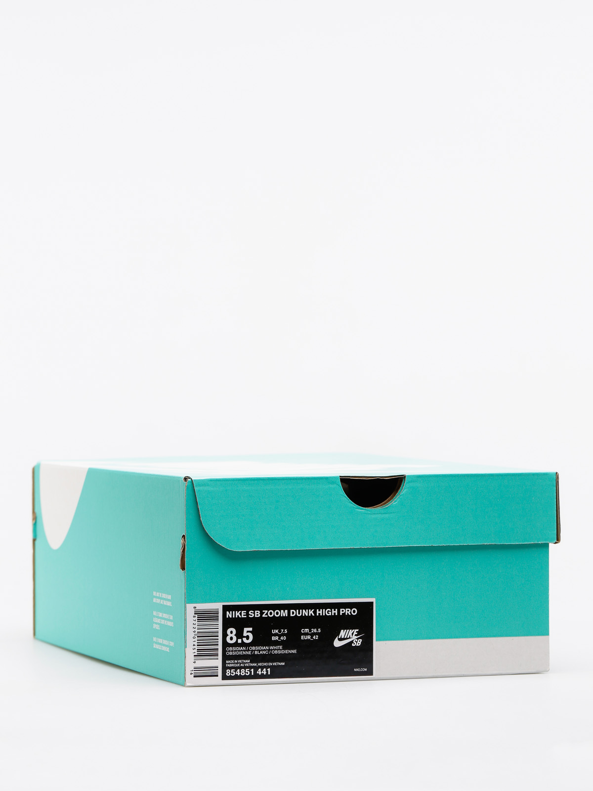 Buty Nike SB Sb Zoom Dunk High Pro (obsidian/obsidian white university red)