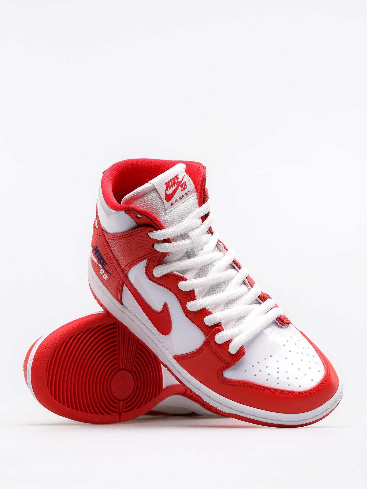 Buty Nike SB Sb Zoom Dunk High Pro (university red/university red white)