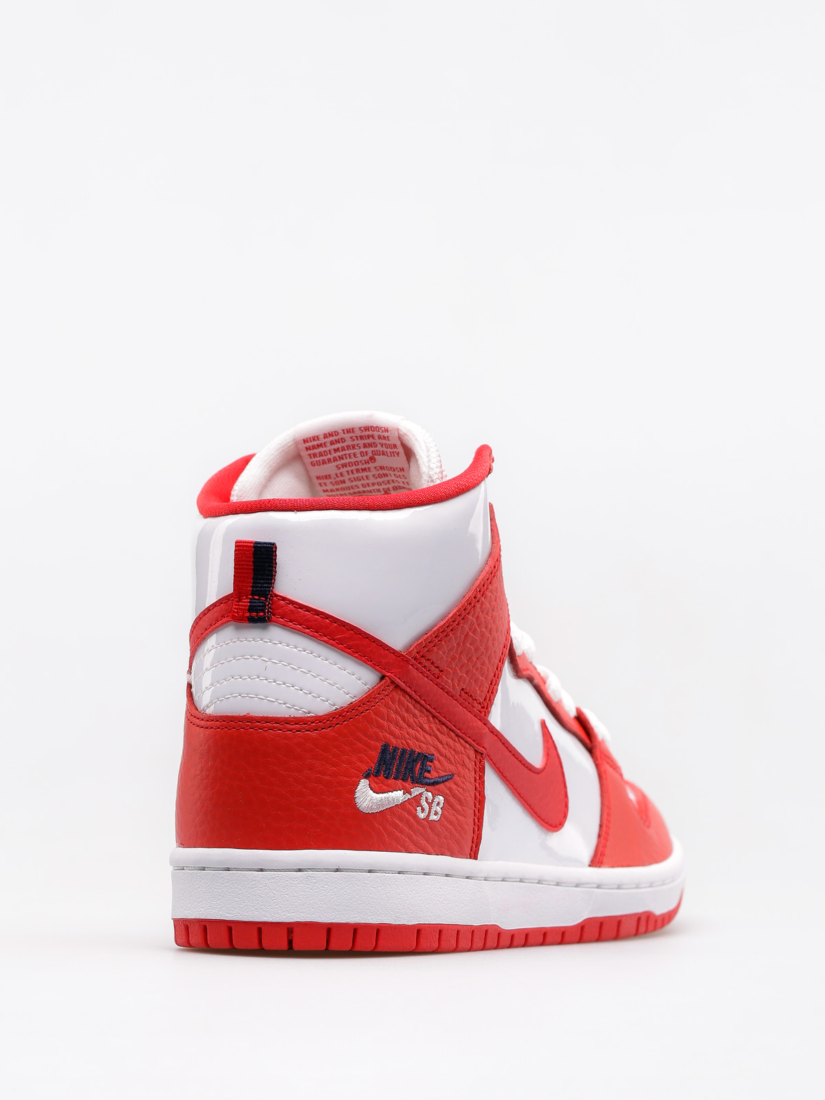 nike dunk high red