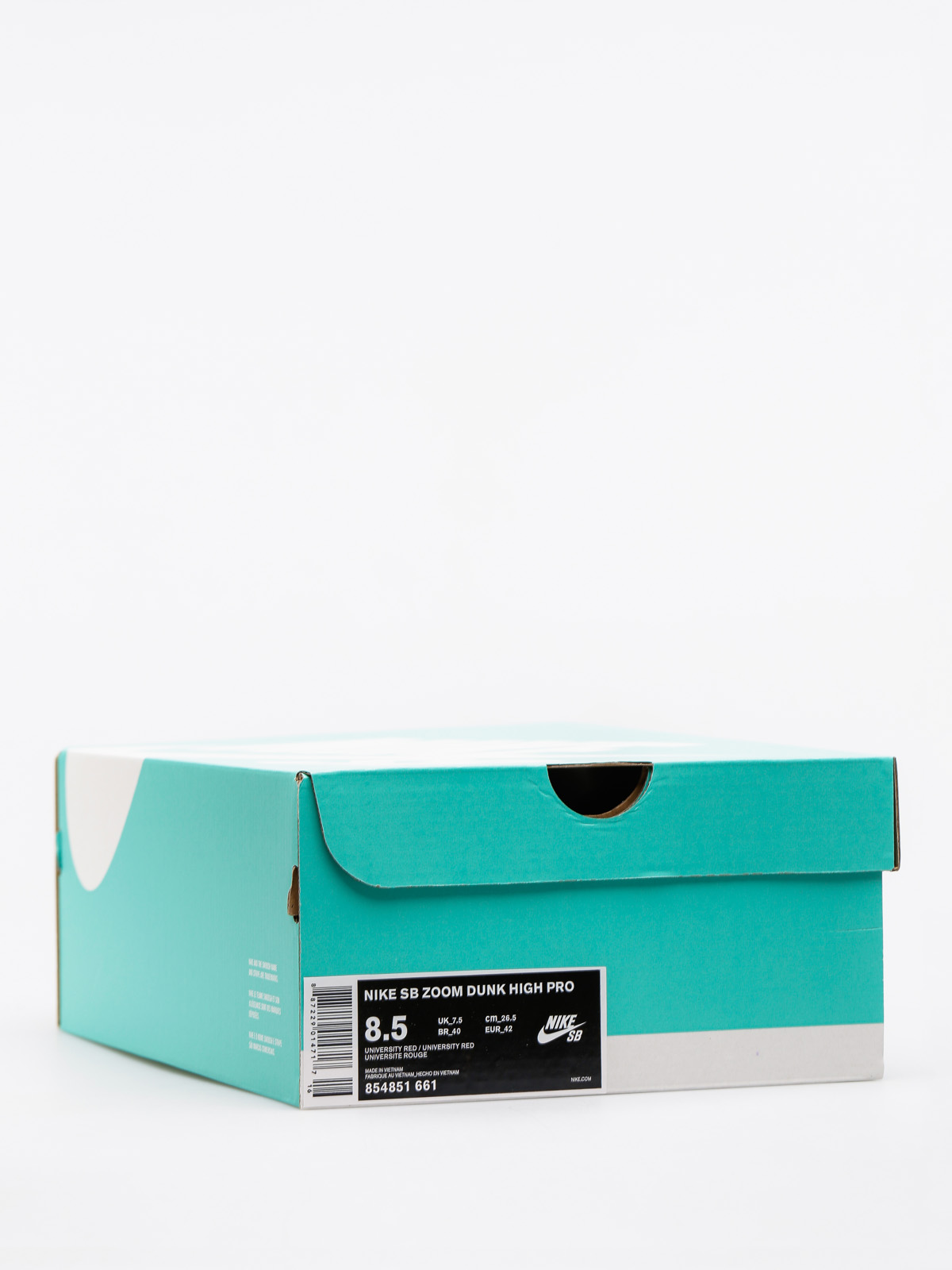 Buty Nike SB Sb Zoom Dunk High Pro (university red/university red white)