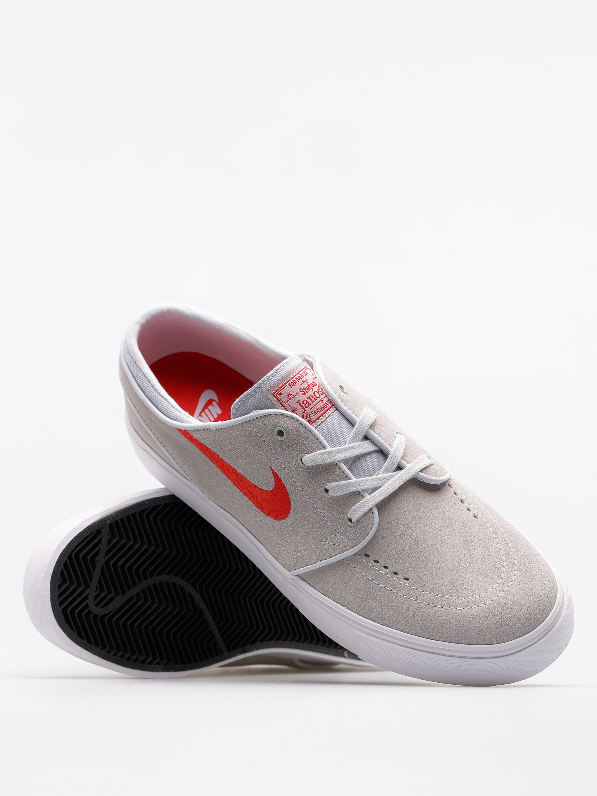 Buty Nike SB Zoom Stefan Janoski (pure platinum/university red black white)