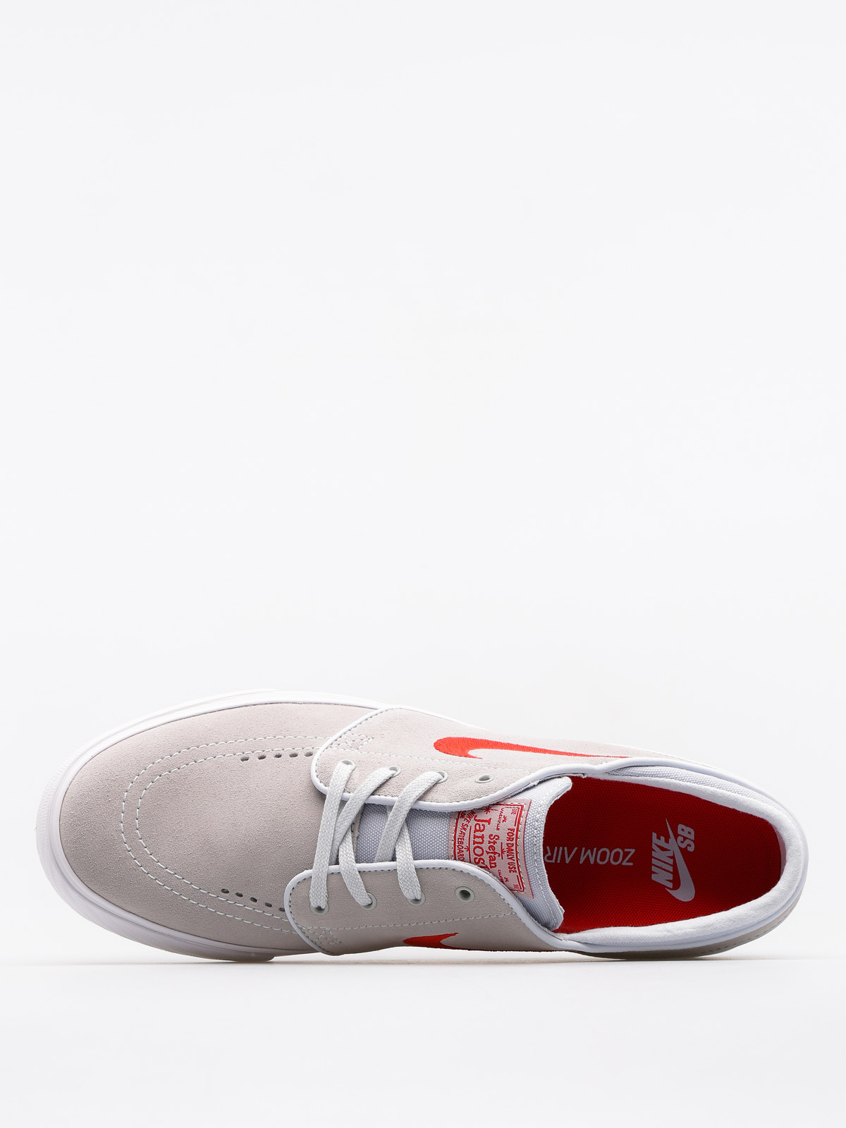 Buty Nike SB Zoom Stefan Janoski (pure platinum/university red black white)