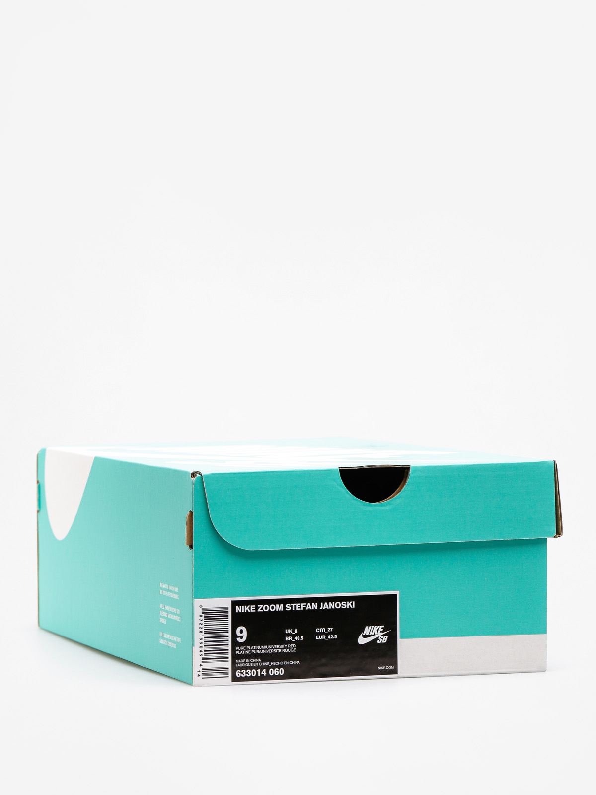 Buty Nike SB Zoom Stefan Janoski (pure platinum/university red black white)