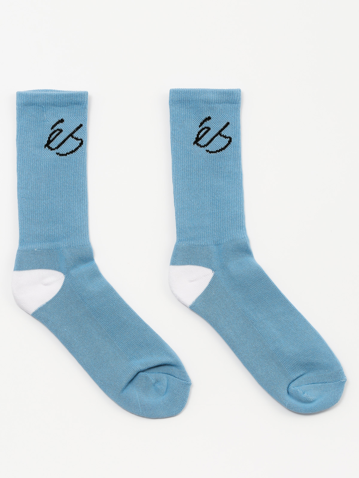 Skarpetki eS Script (light blue)
