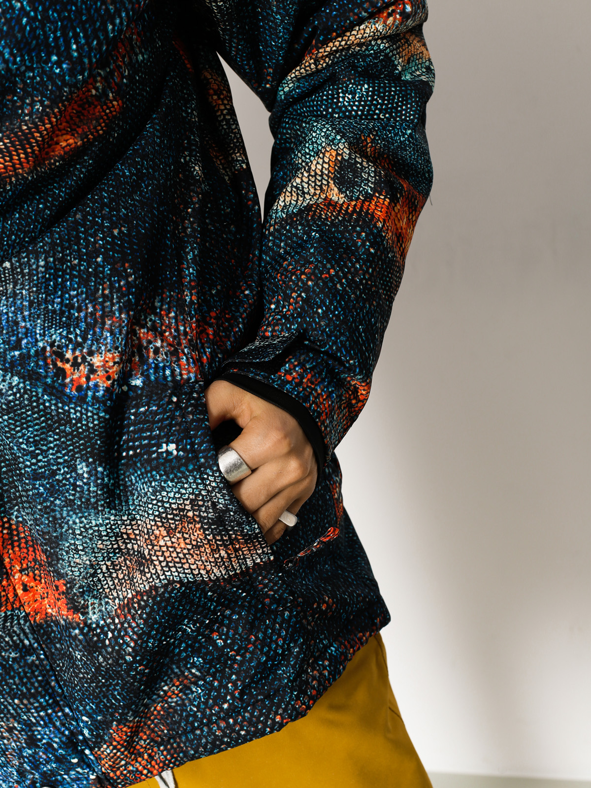 Męska Kurtka snowboardowa Quiksilver Travis Rice Mission Pr (marine iguana real)