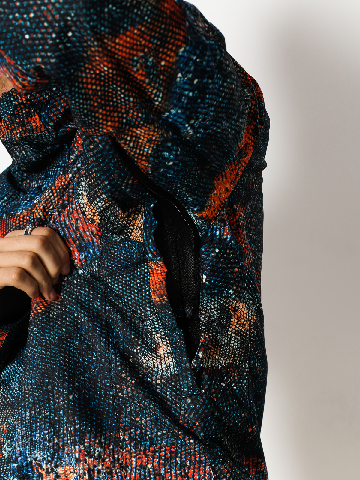 Męska Kurtka snowboardowa Quiksilver Travis Rice Mission Pr (marine iguana real)