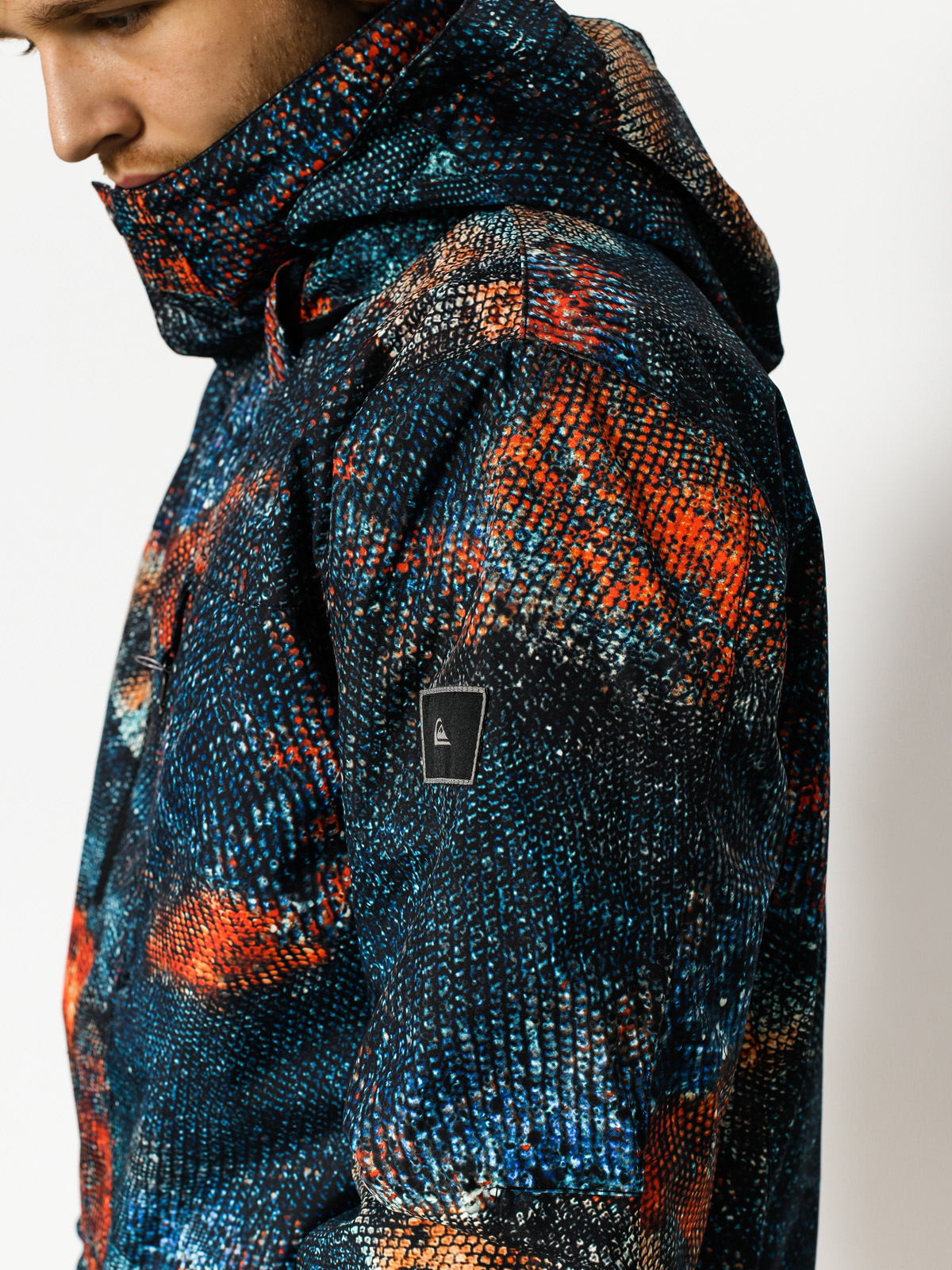 Męska Kurtka snowboardowa Quiksilver Travis Rice Mission Pr (marine iguana real)