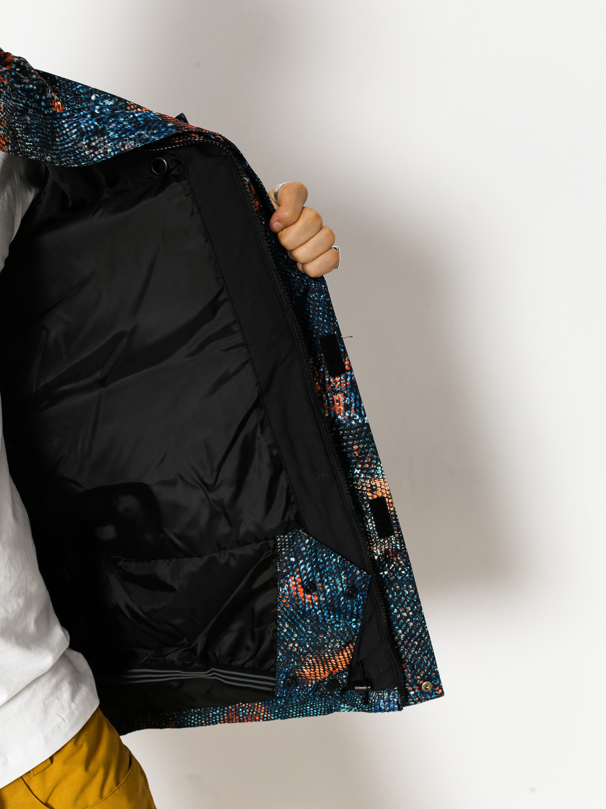 Męska Kurtka snowboardowa Quiksilver Travis Rice Mission Pr (marine iguana real)