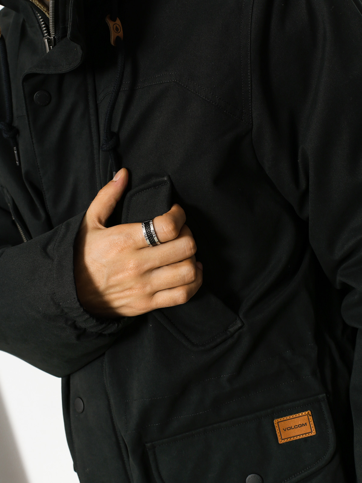 Kurtka Volcom Starget Parka (blk)