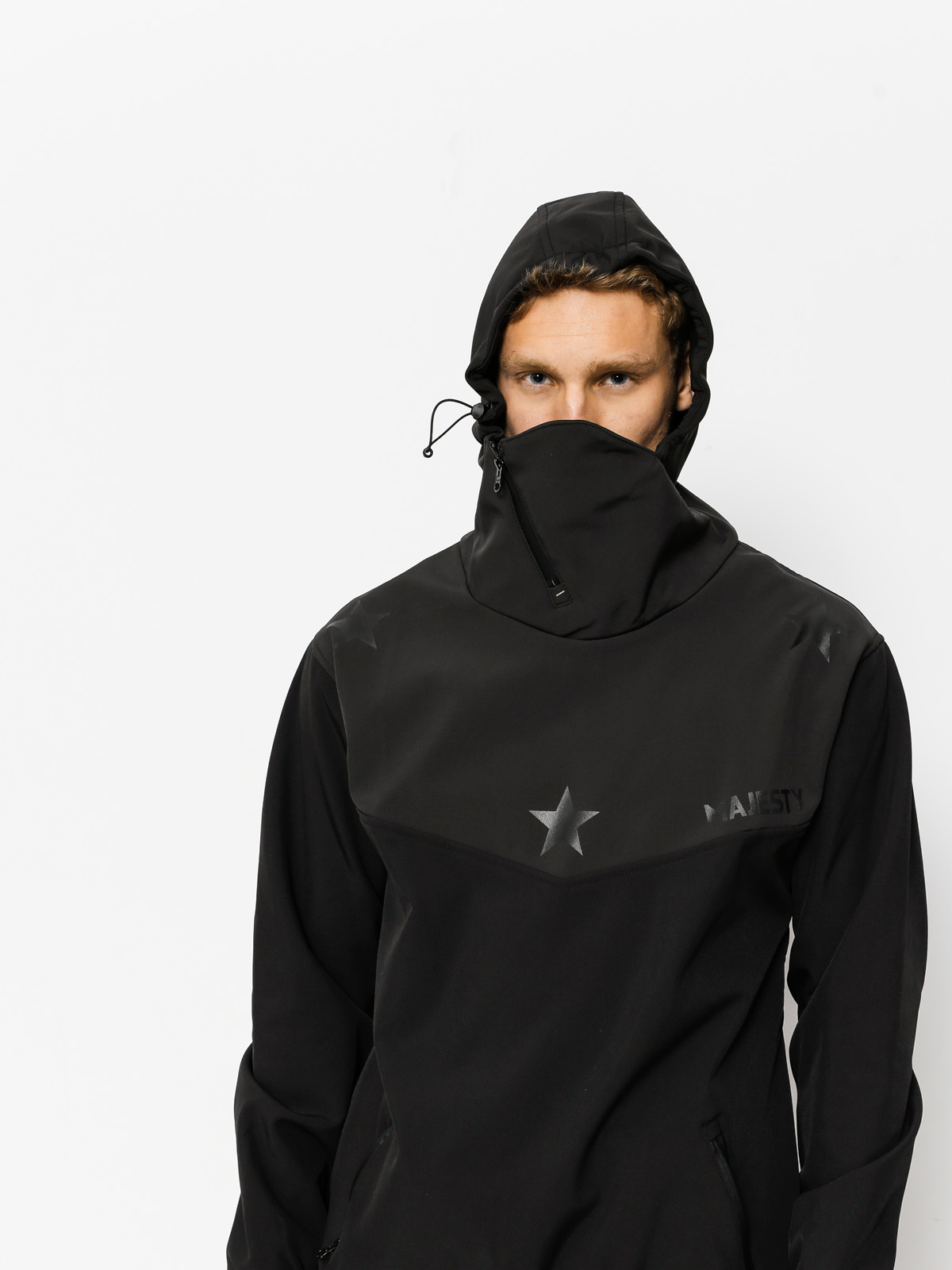 Męska Kurtka snowboardowa Majesty Deathproff Softshell (black/graphite)
