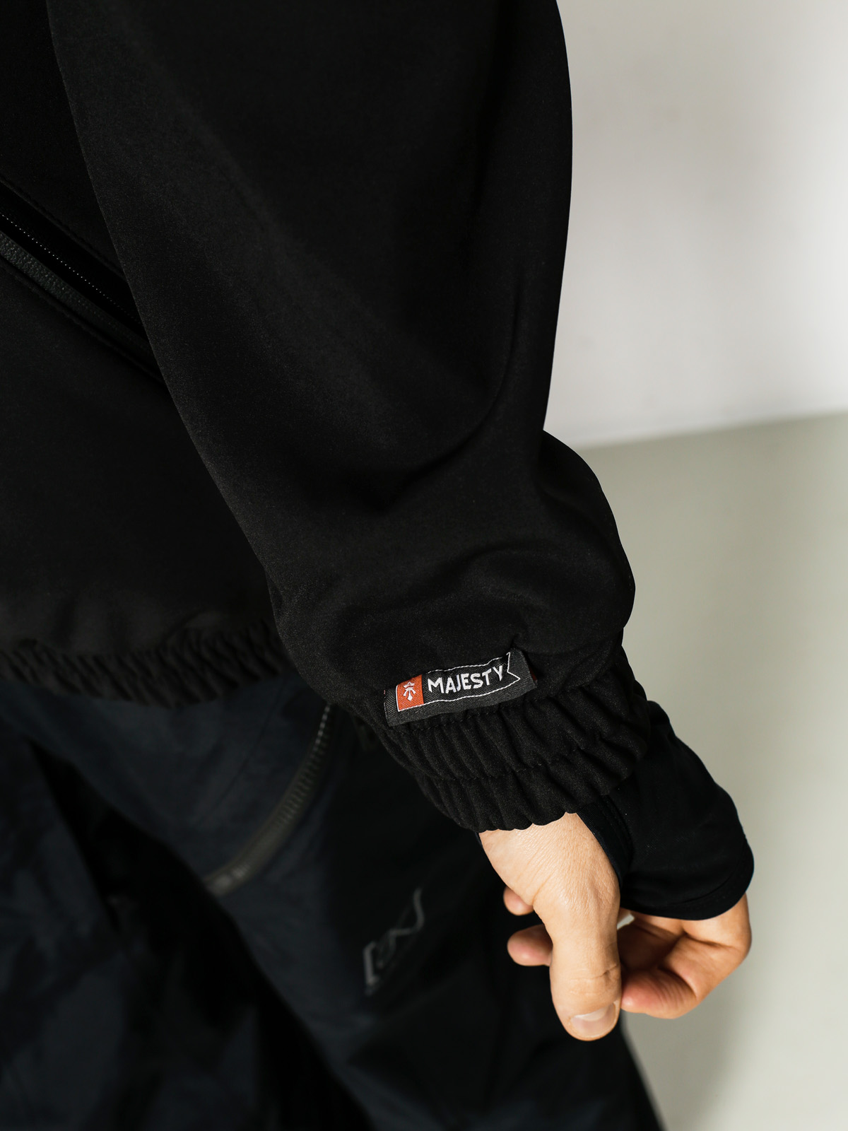Męska Kurtka snowboardowa Majesty Deathproff Softshell (black/graphite)