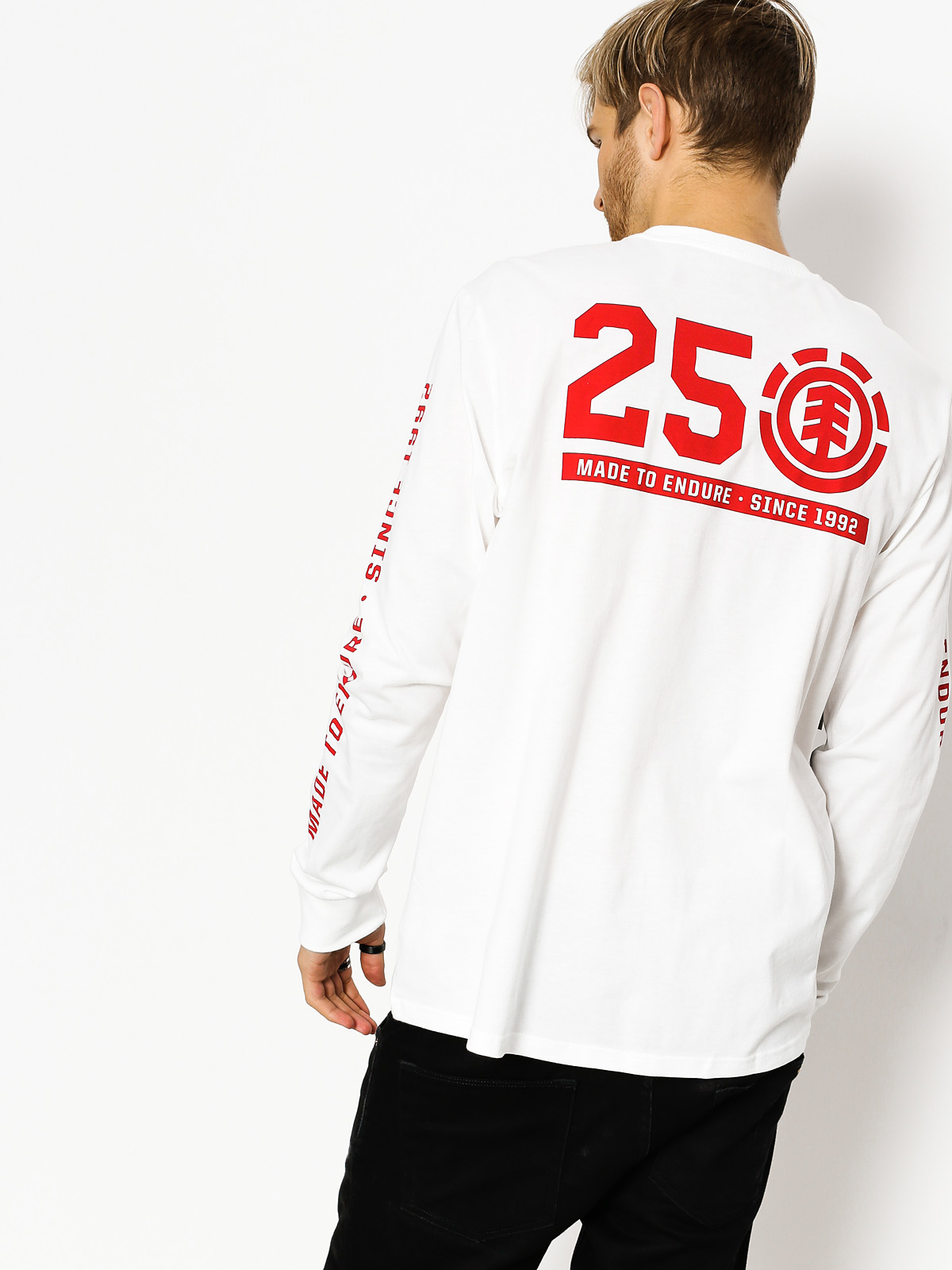 Longsleeve Element 25 Year (optic white)