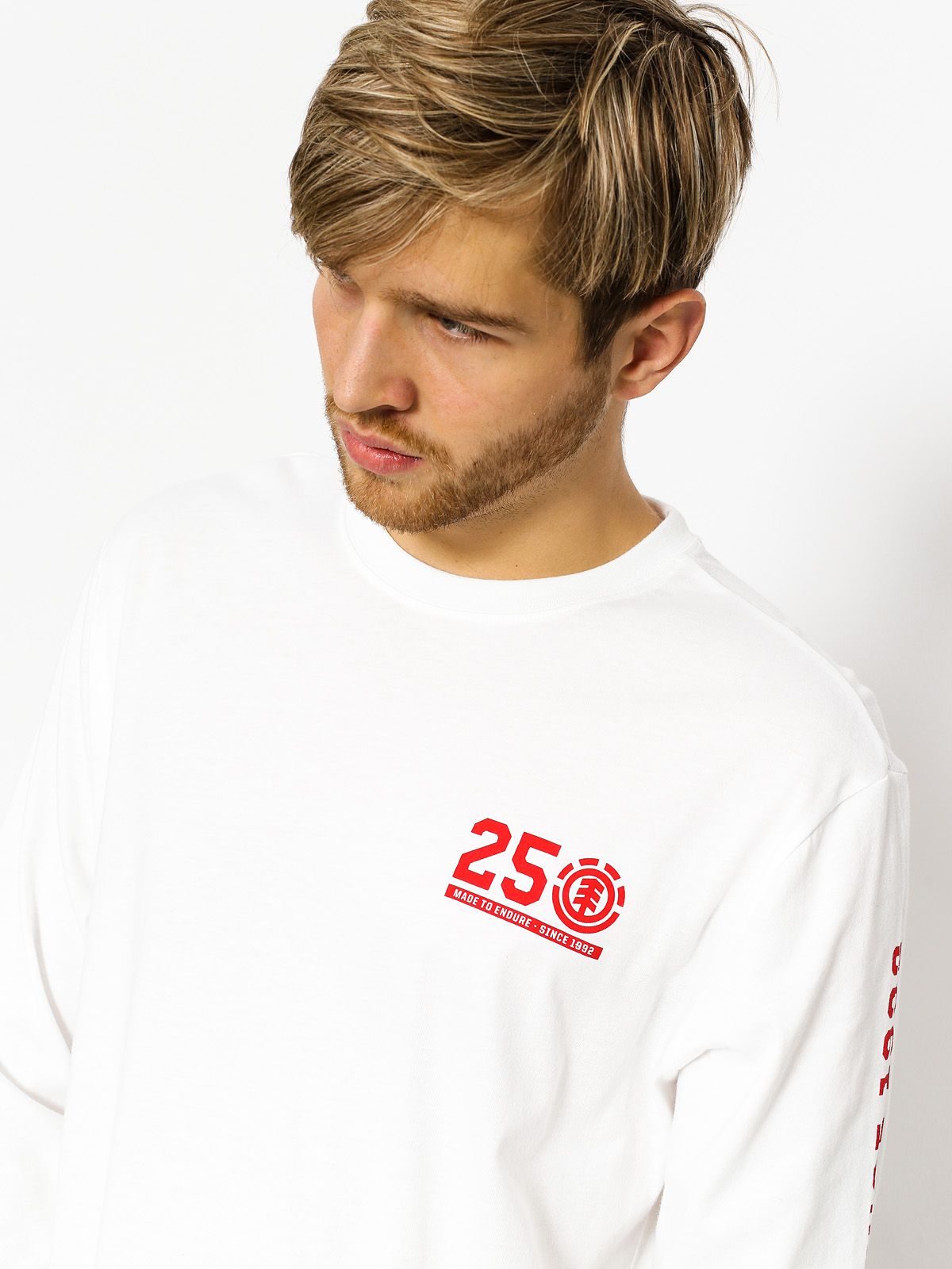 Longsleeve Element 25 Year (optic white)
