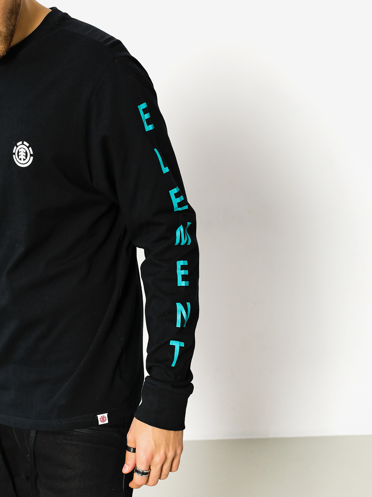 Longsleeve Element Future Nature Ftm (flint black)