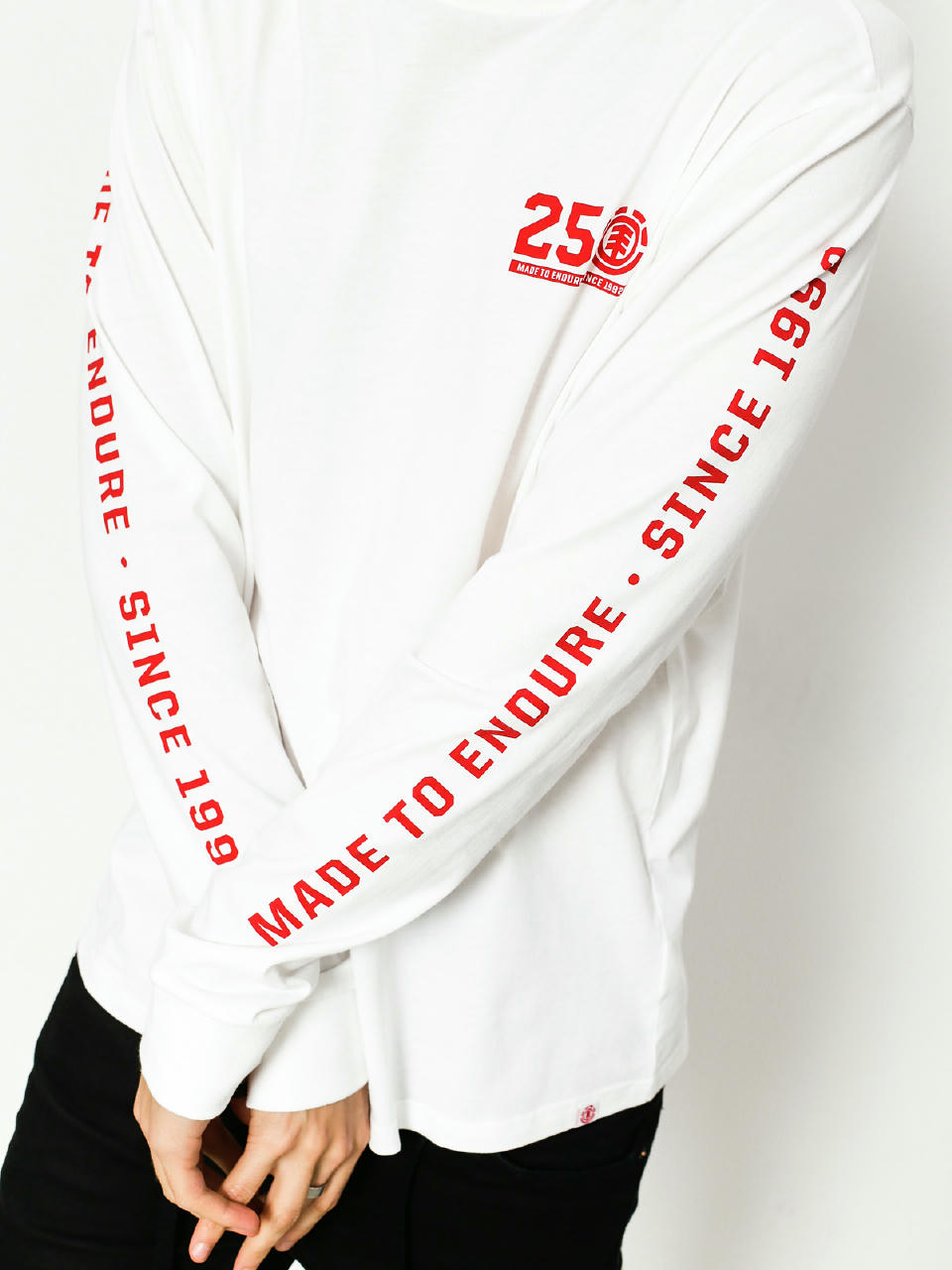 Longsleeve Element 25 Year (optic white)