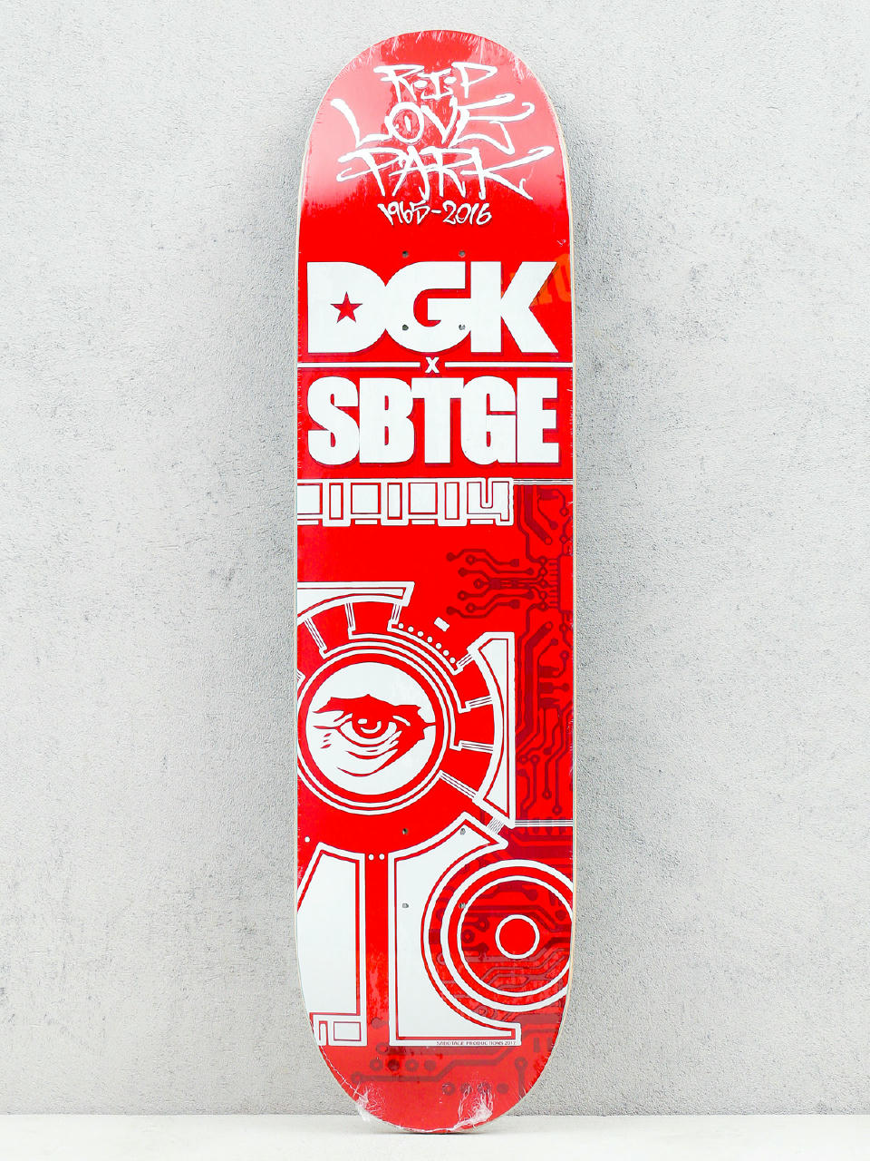 Deck DGK Sabotage (red/white)