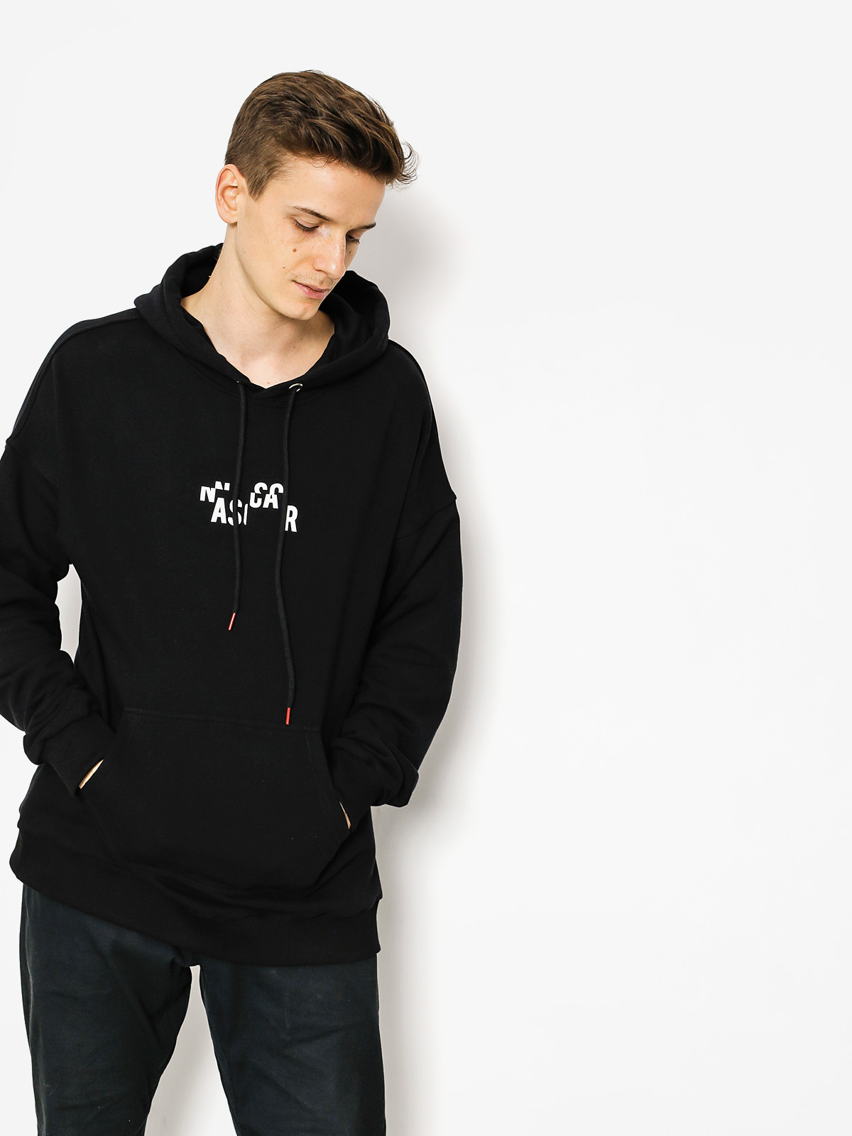 Bluza z kapturem The Hive Nascar HD (black)