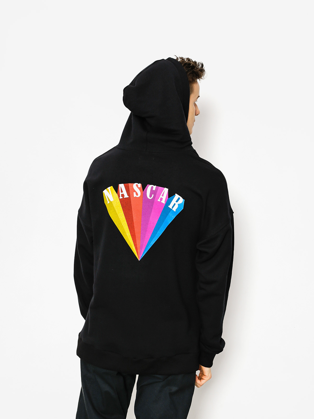 Bluza z kapturem The Hive Nascar HD (black)