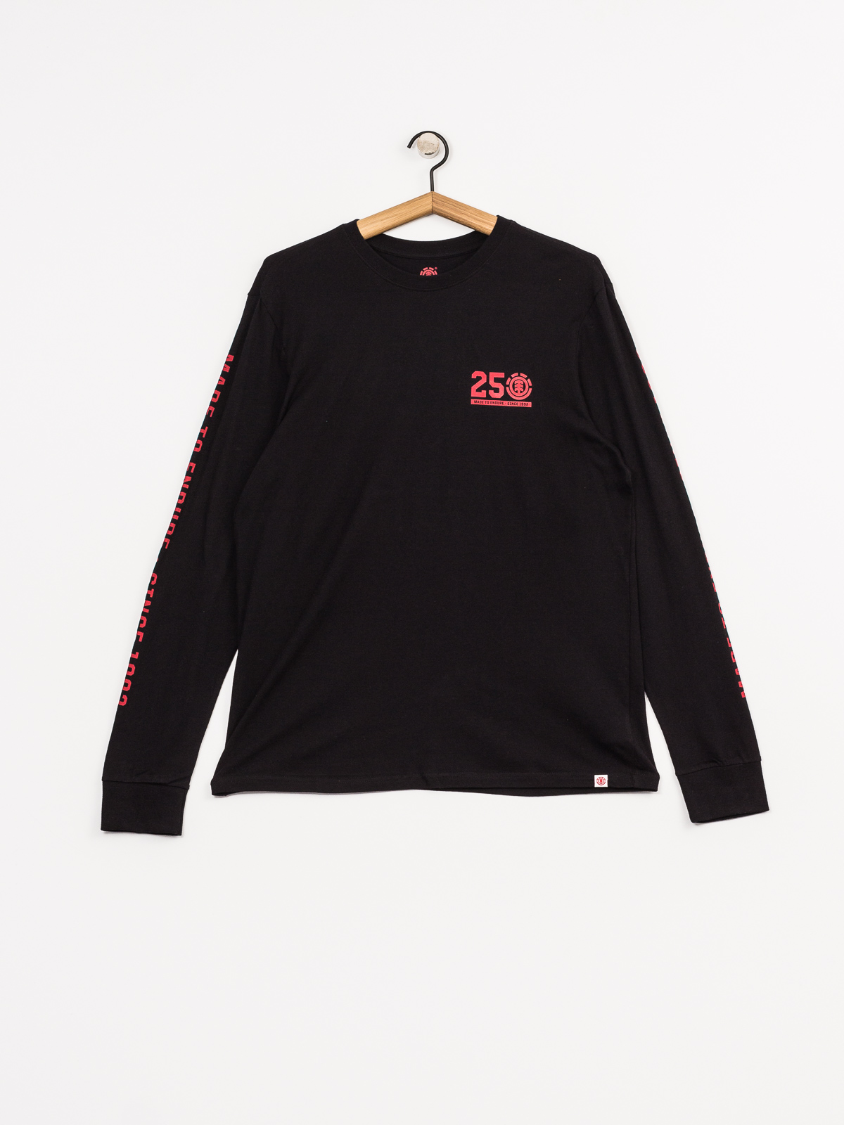 Longsleeve Element 25 Year (flint black)