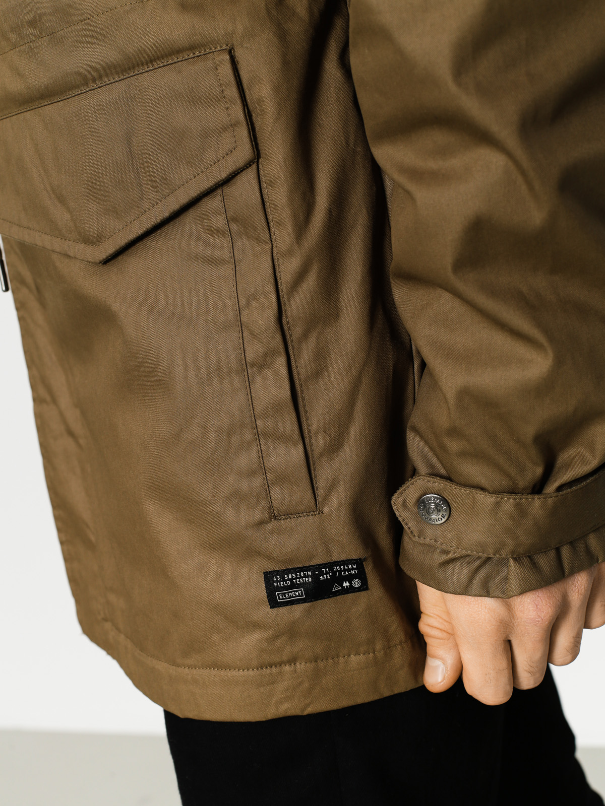 Kurtka Element Roghan (canteen green)